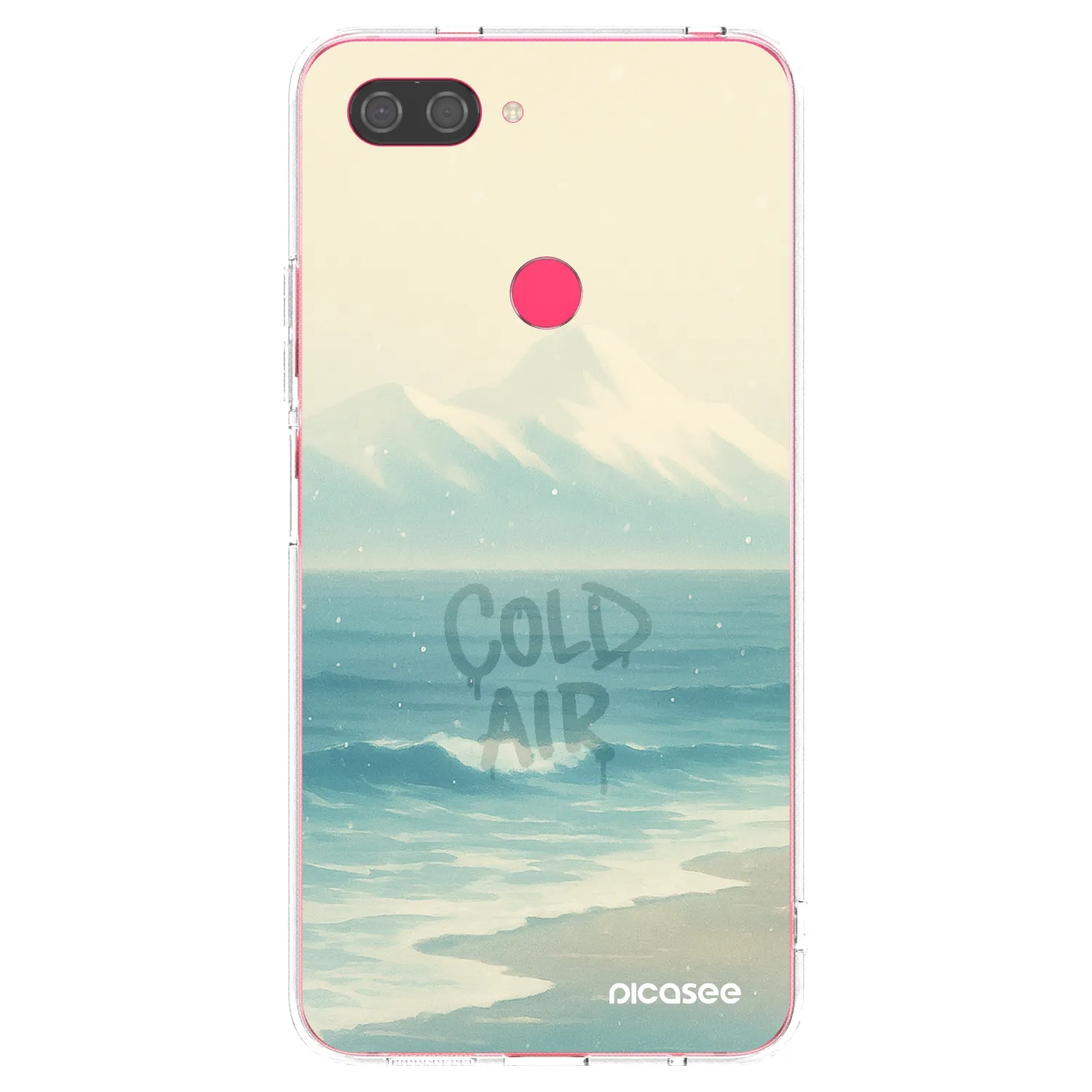 Picasee silikonový průhledný obal pro Xiaomi Mi 8 Lite - COLD AIR