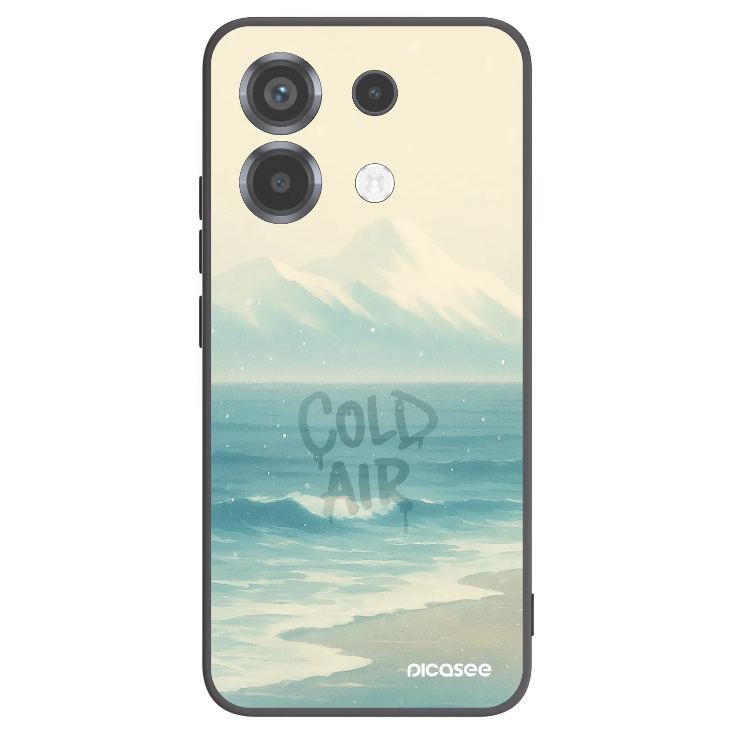 Picasee silikonový černý obal pro Xiaomi Poco X6 - COLD AIR