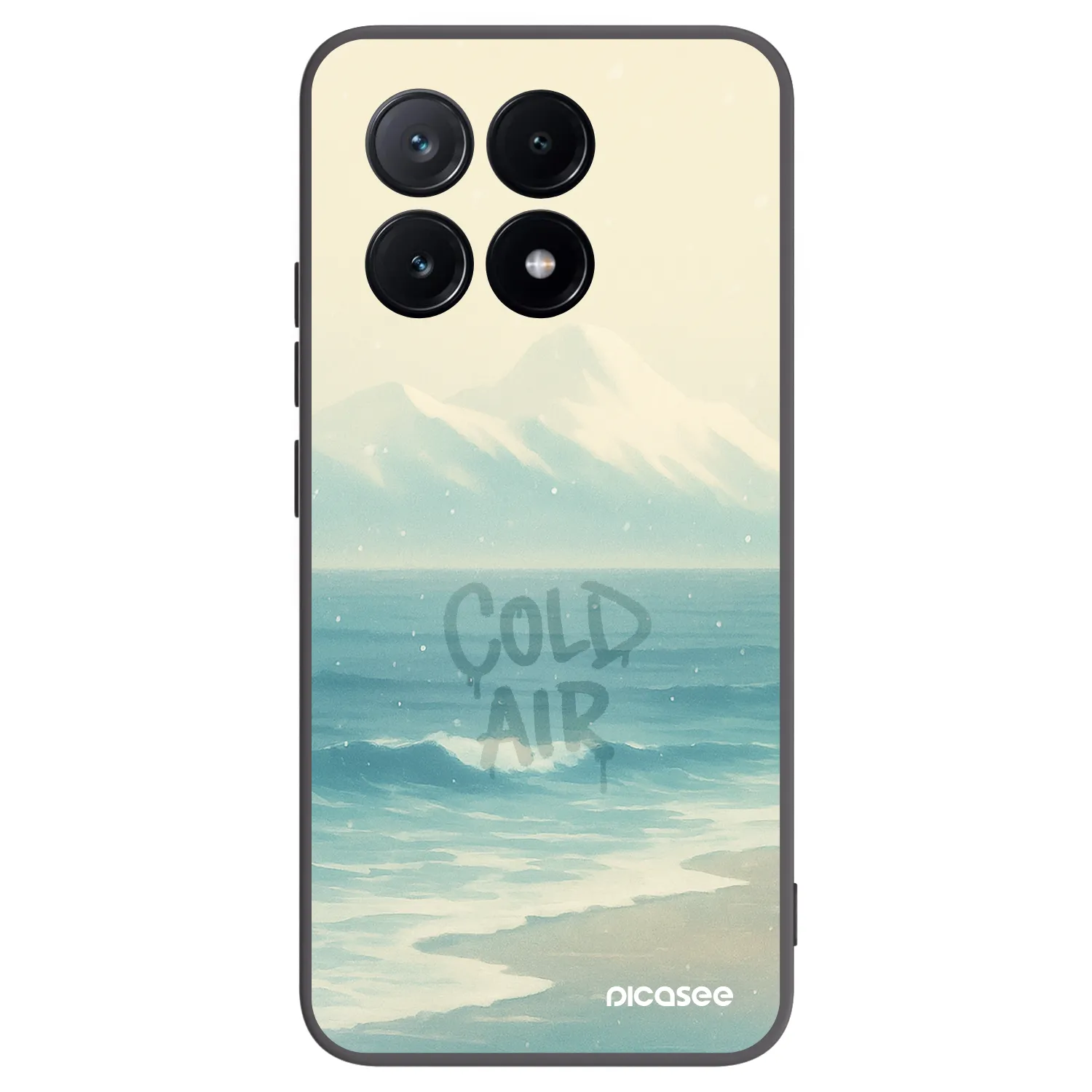 Picasee silikonový černý obal pro Xiaomi Poco X6 Pro - COLD AIR