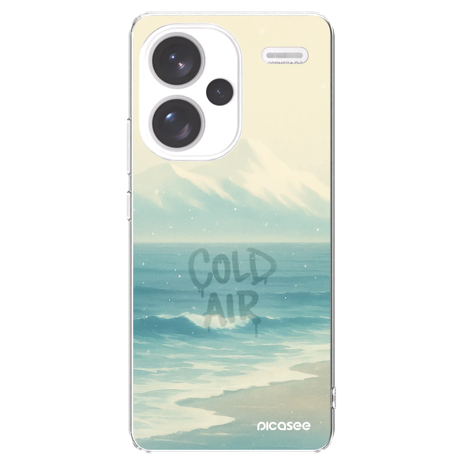 Picasee silikonový průhledný obal pro Xiaomi Redmi Note 13 Pro+ 5G - COLD AIR