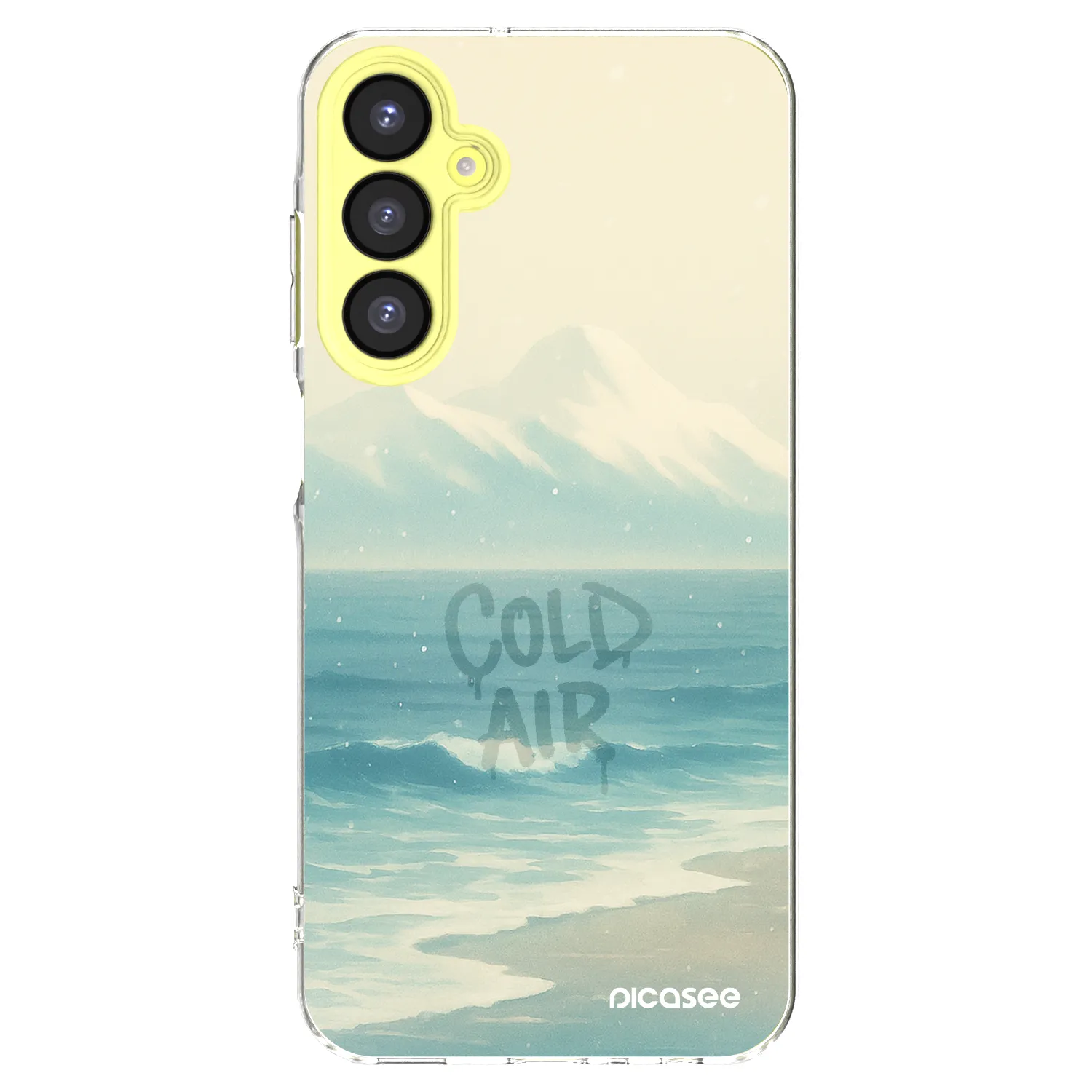 Picasee silikonový průhledný obal pro Samsung Galaxy A25 A256B 5G - COLD AIR