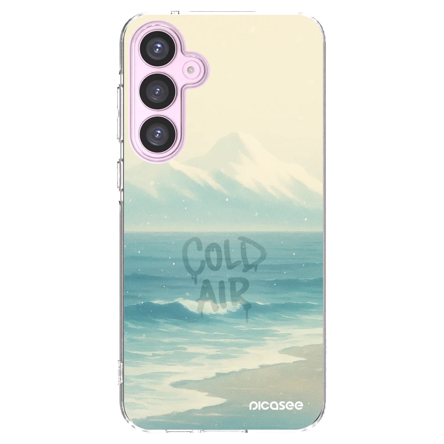 Picasee silikonový průhledný obal pro Samsung Galaxy A55 5G A556B - COLD AIR