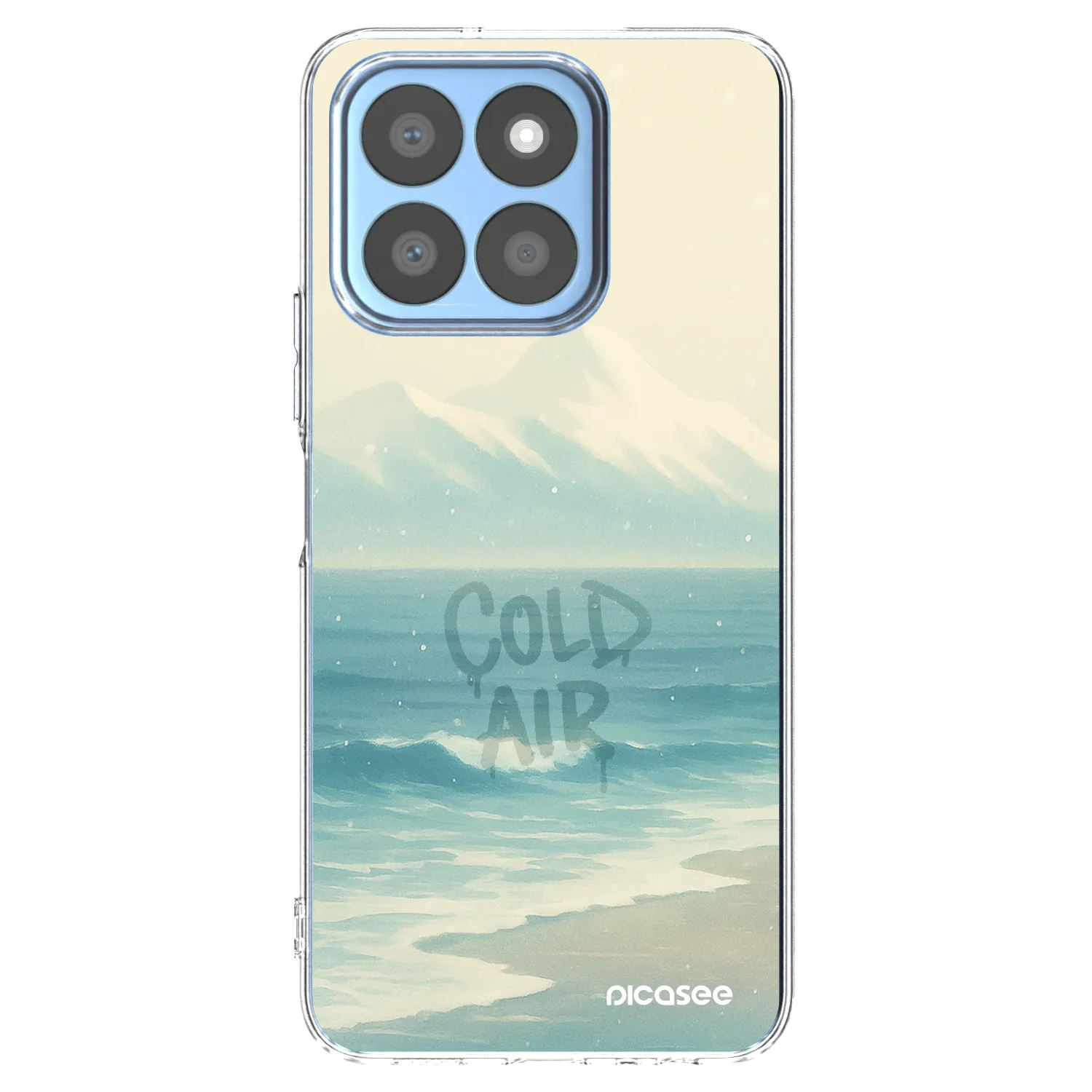 Picasee silikonový průhledný obal pro Honor X8b - COLD AIR