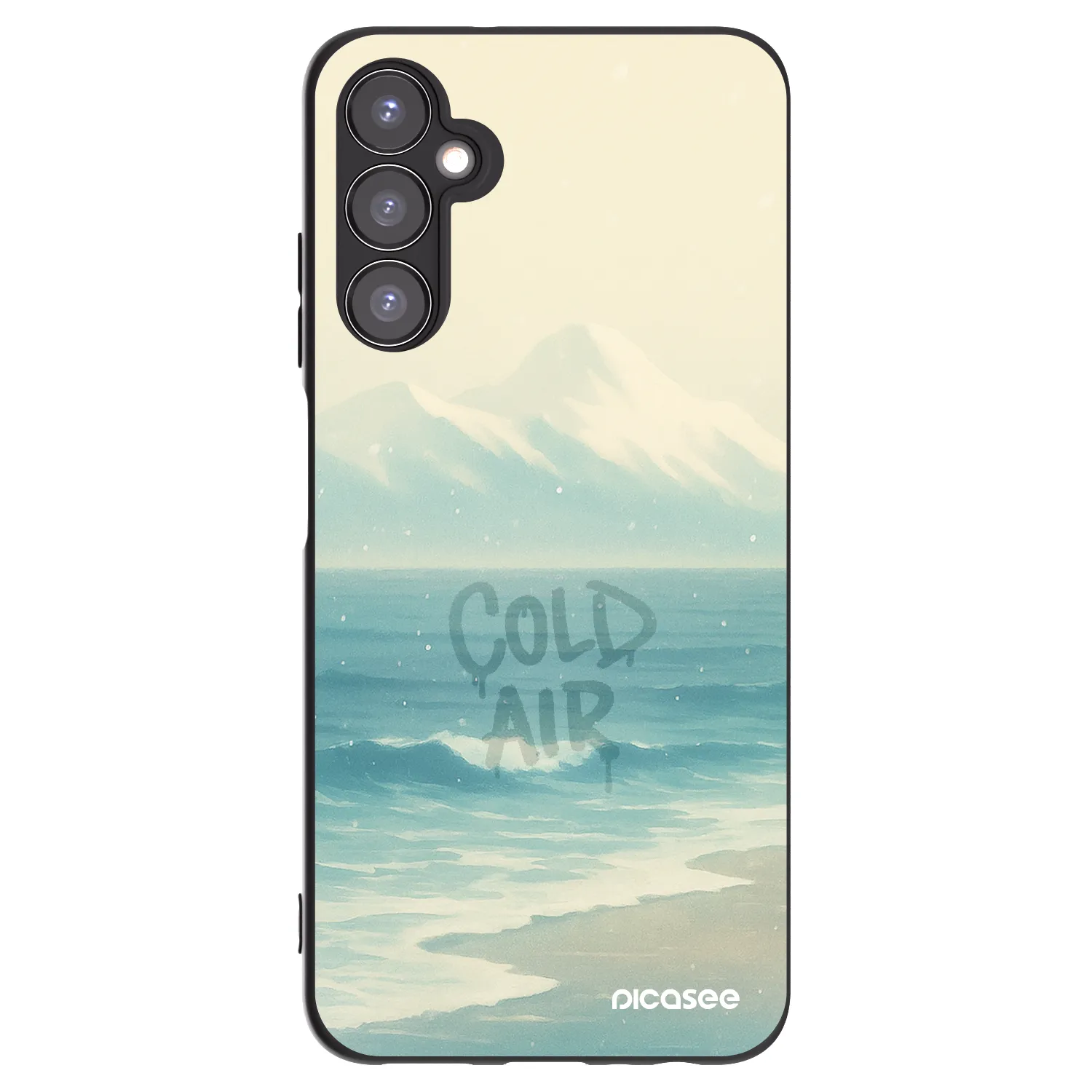 Picasee silikonový černý obal pro Samsung Galaxy A05s A057G - COLD AIR