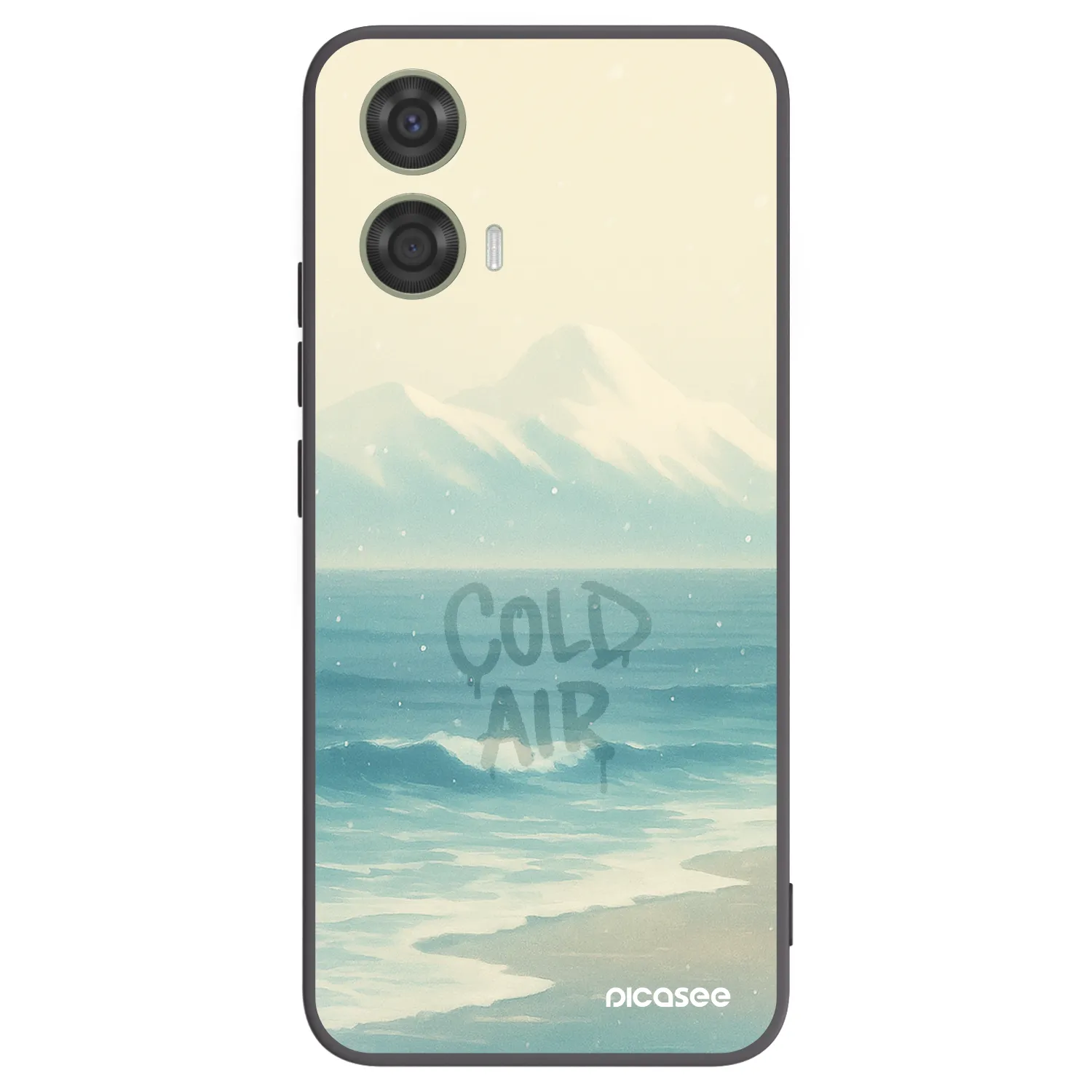 Picasee silikonový černý obal pro Motorola Moto G24 - COLD AIR