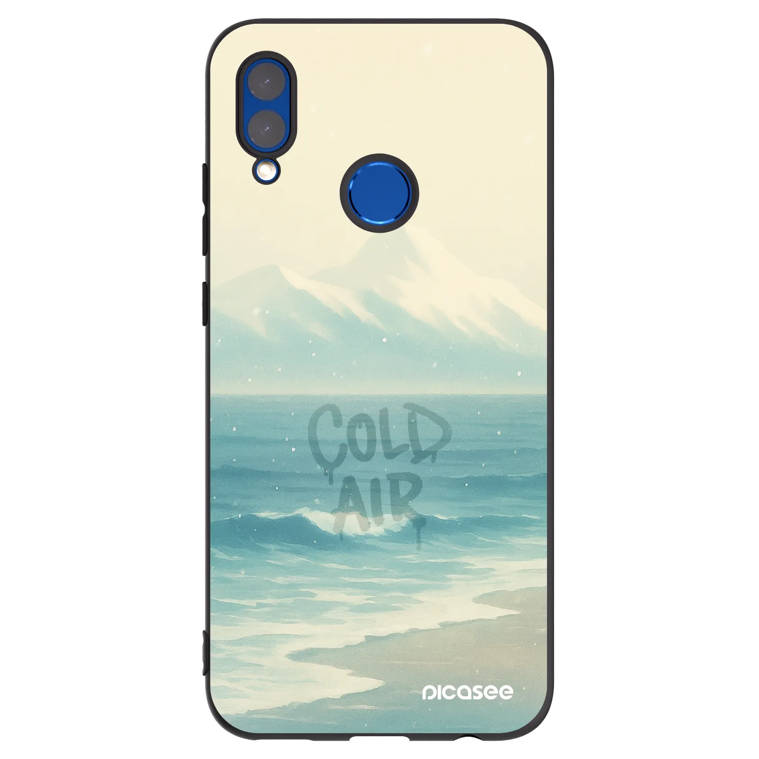 Picasee silikonový černý obal pro Huawei P Smart 2019 - COLD AIR