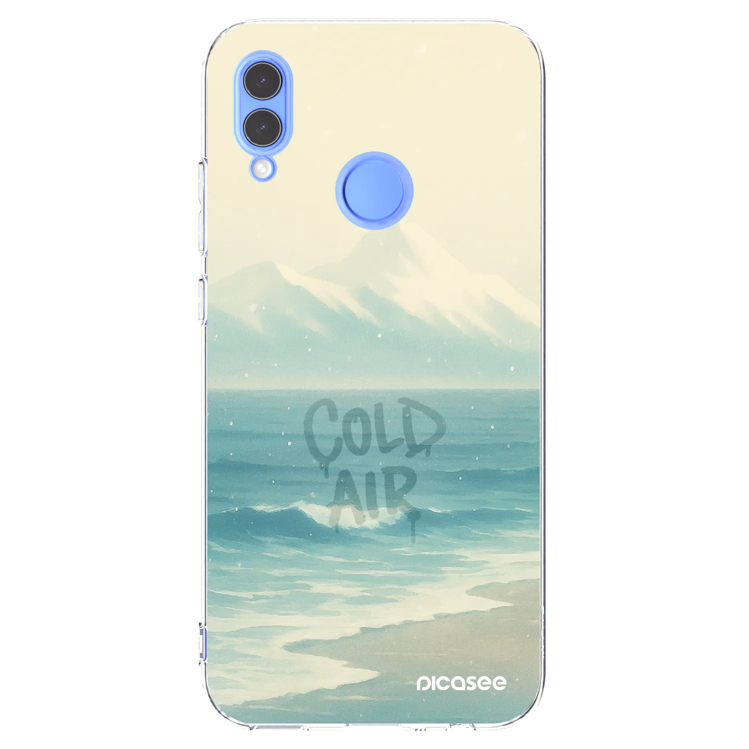 Picasee silikonový průhledný obal pro Honor 10 Lite - COLD AIR
