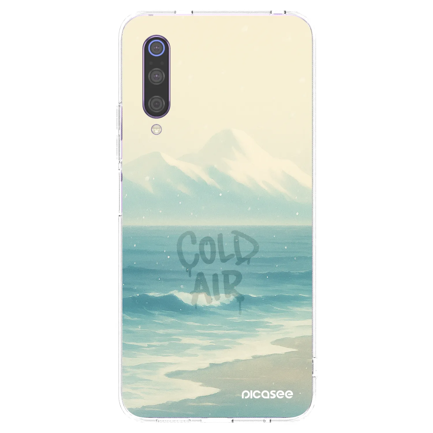 Picasee silikonový průhledný obal pro Xiaomi Mi 9 - COLD AIR