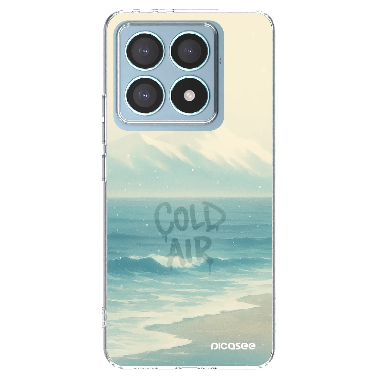 Picasee silikonový průhledný obal pro Xiaomi 14T Pro - COLD AIR