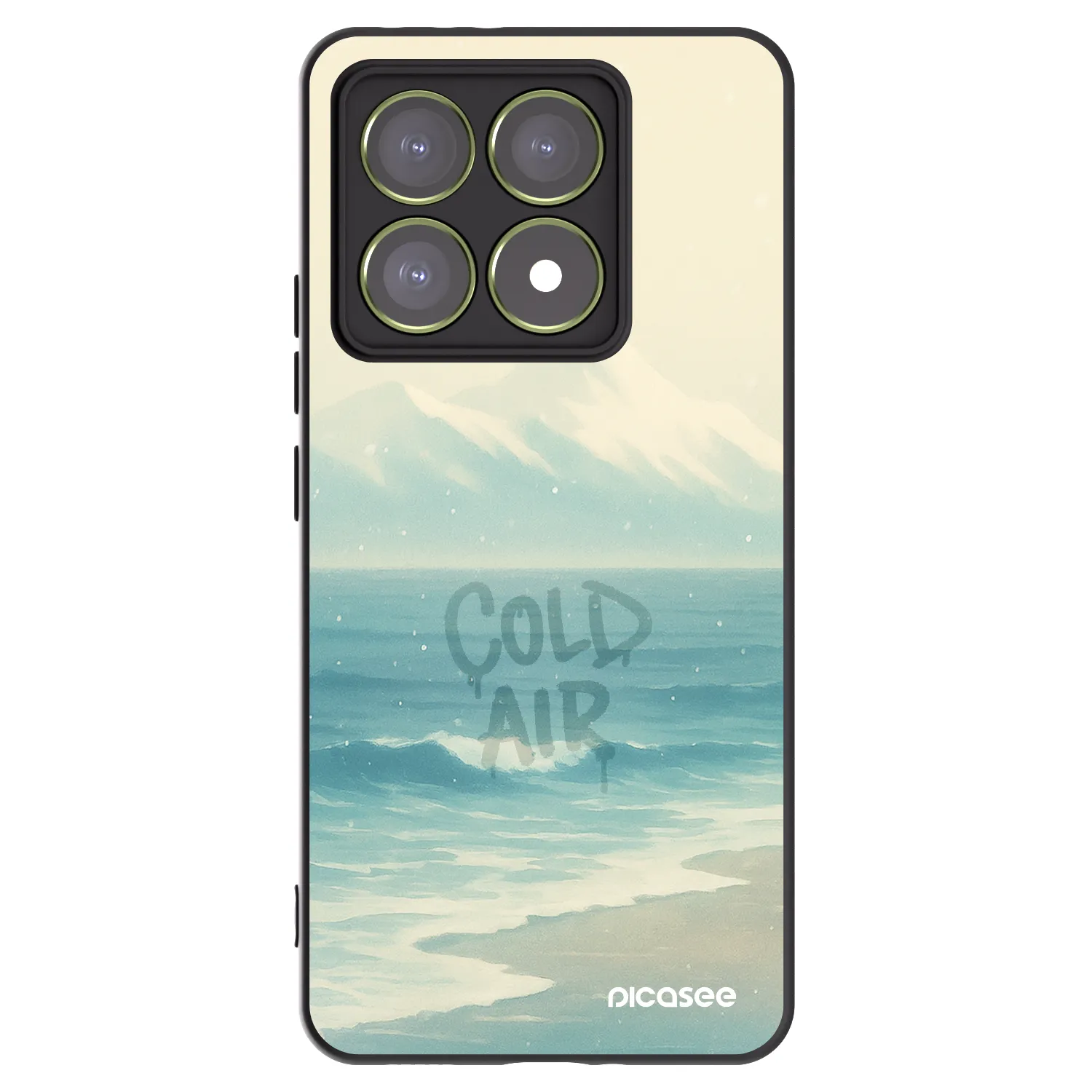 Picasee silikonový černý obal pro Xiaomi 14T - COLD AIR