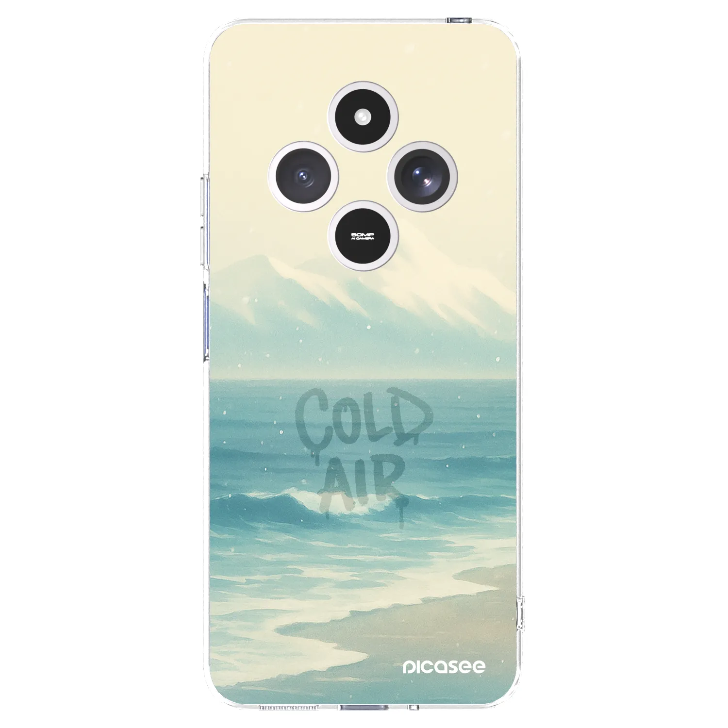 Picasee silikonový průhledný obal pro Xiaomi Redmi 14C - COLD AIR