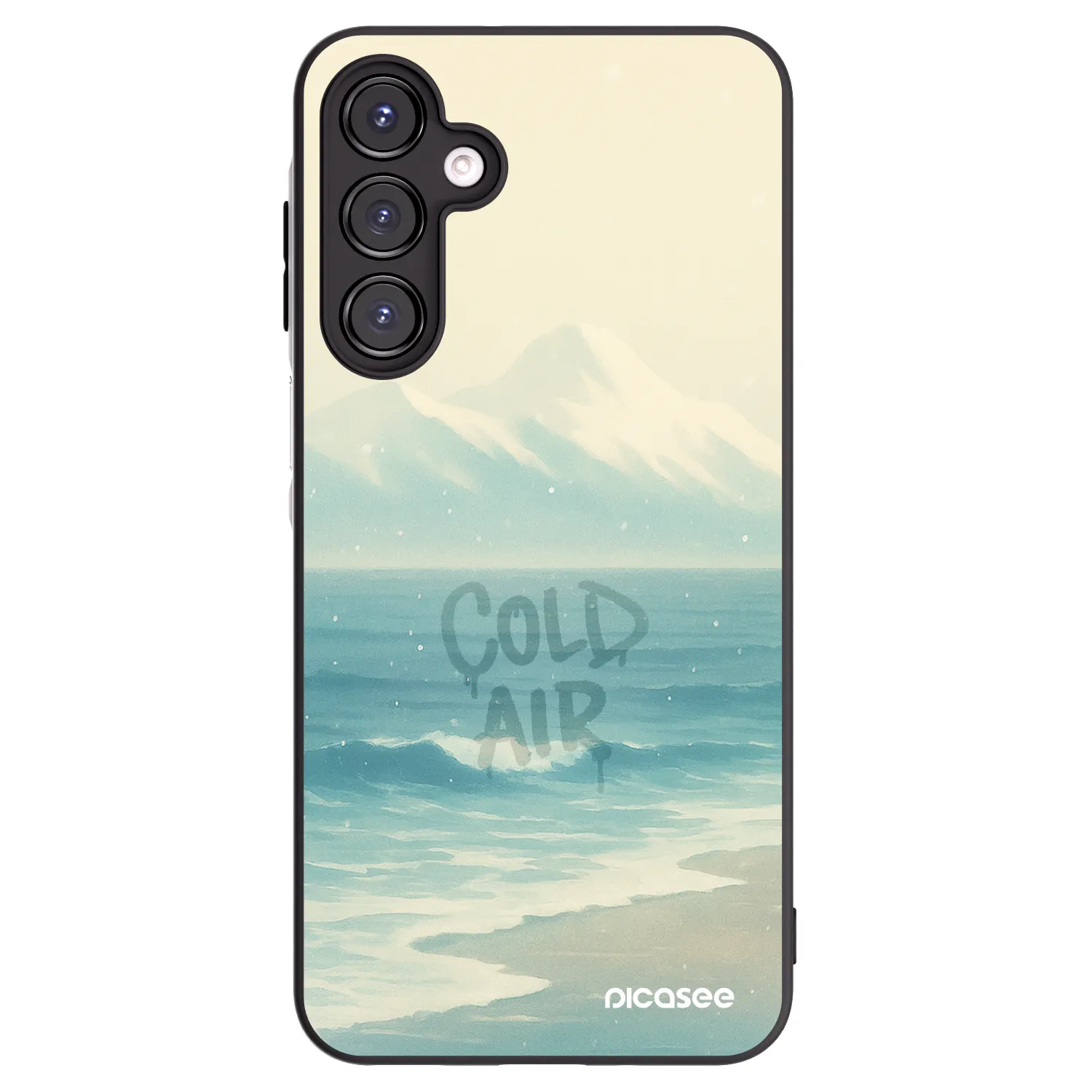 Picasee silikonový černý obal pro Samsung Galaxy A16 5G - COLD AIR