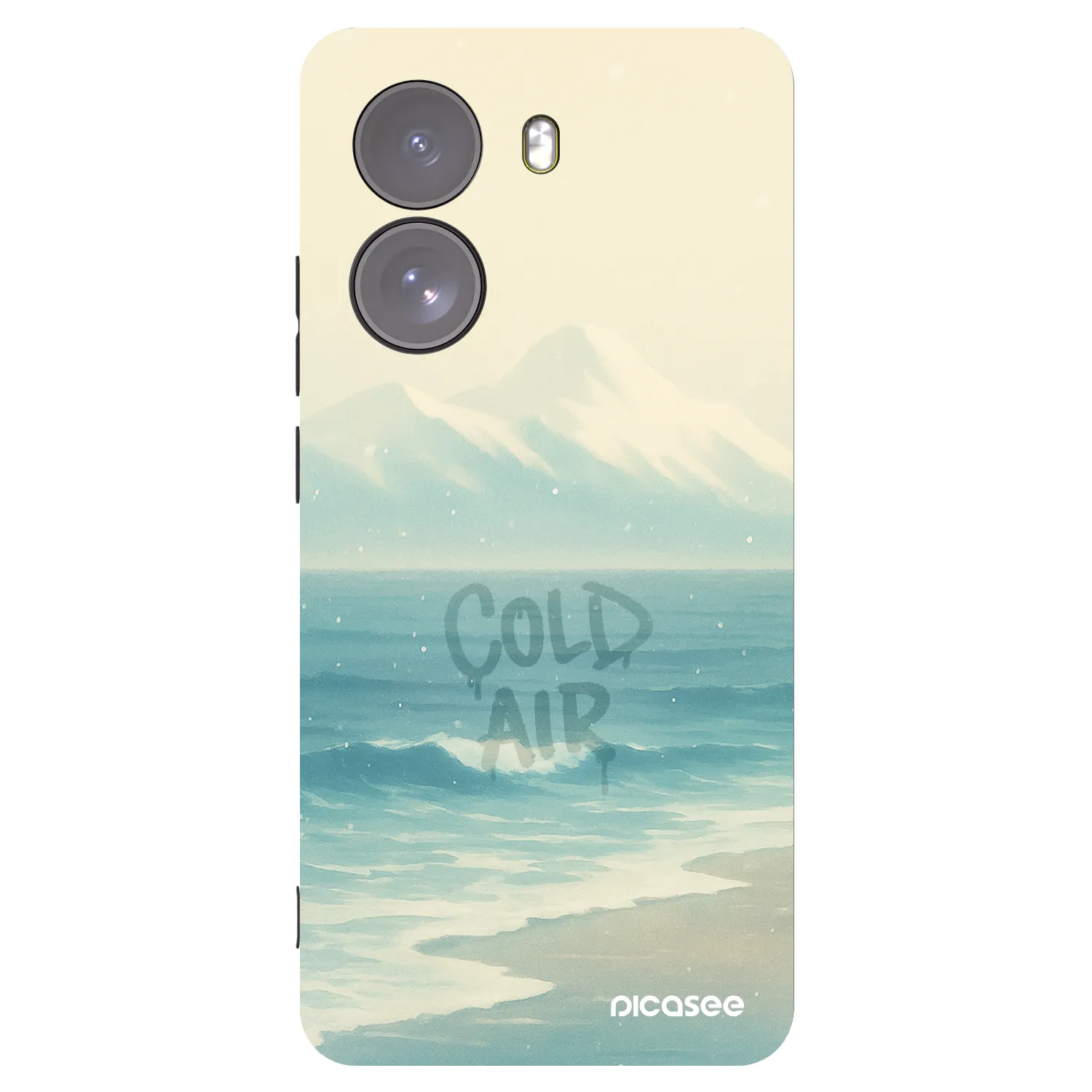 Picasee silikonový černý obal pro Xiaomi Poco X7 - COLD AIR
