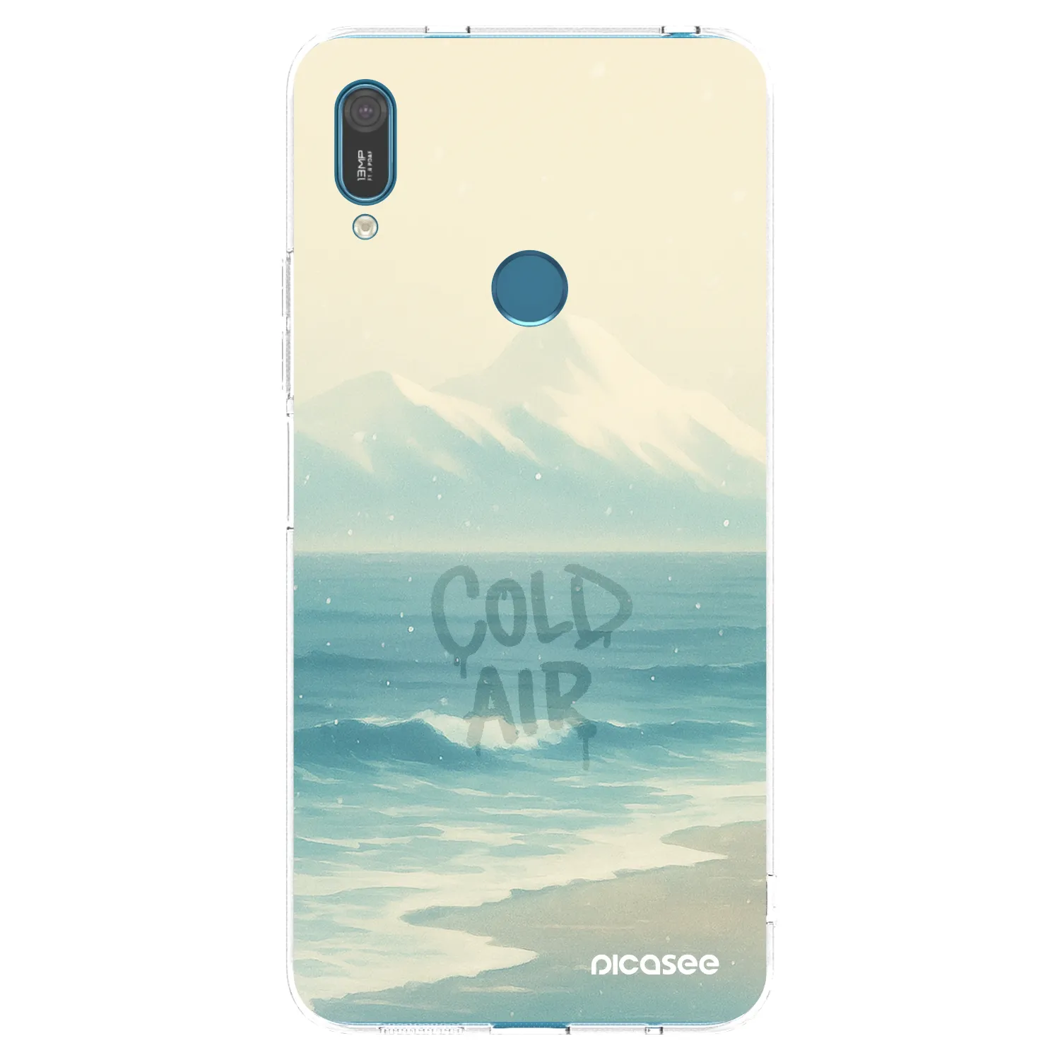 Picasee silikonový průhledný obal pro Huawei Y7 2019 - COLD AIR