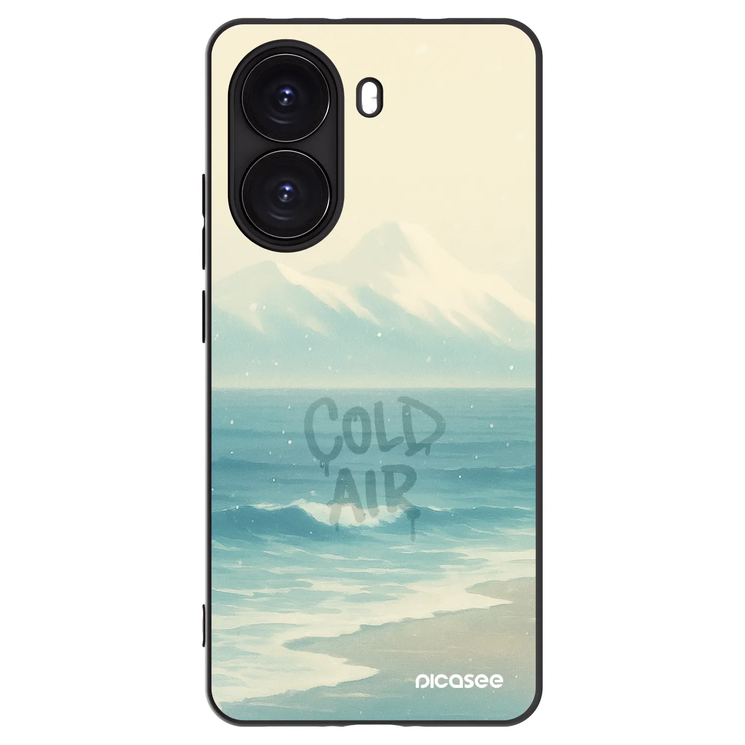 Picasee silikonový černý obal pro Xiaomi Poco X7 Pro 5G - COLD AIR
