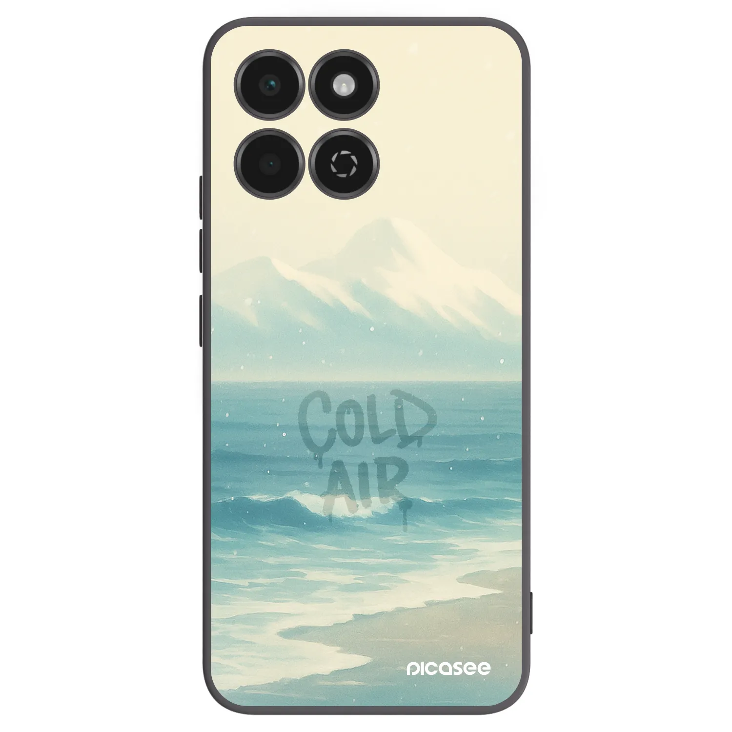 Picasee silikonový černý obal pro Honor 200 Smart 5G - COLD AIR