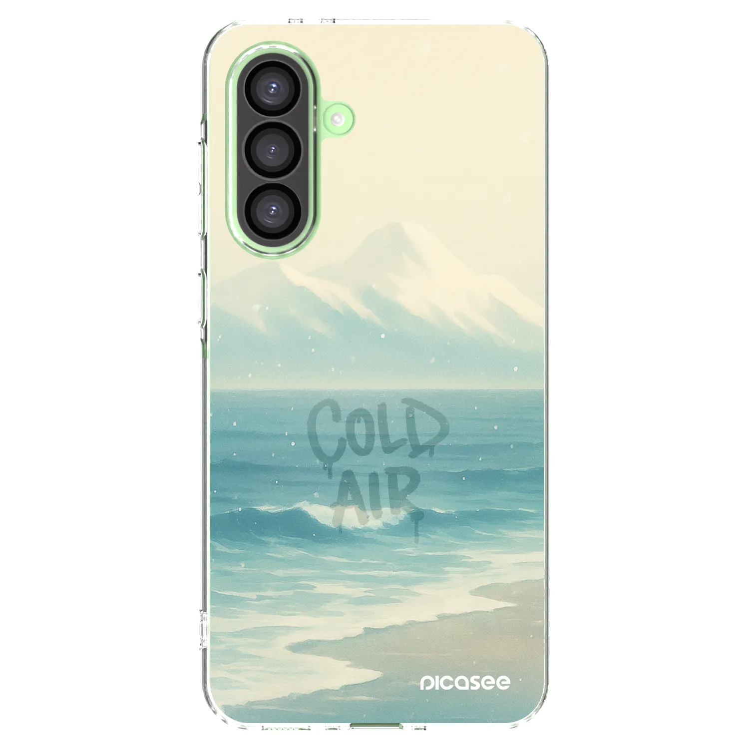 Picasee silikonový průhledný obal pro Samsung Galaxy A26 5G A266B - COLD AIR