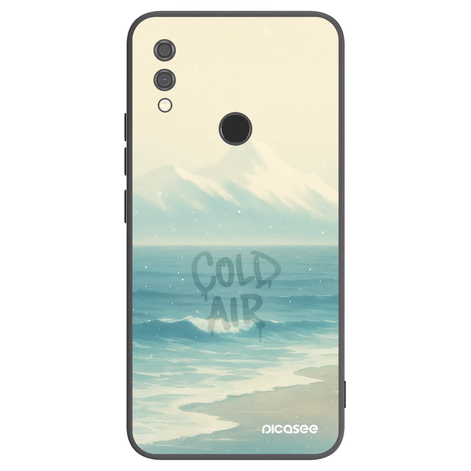 Picasee silikonový černý obal pro Xiaomi Redmi Note 7 - COLD AIR