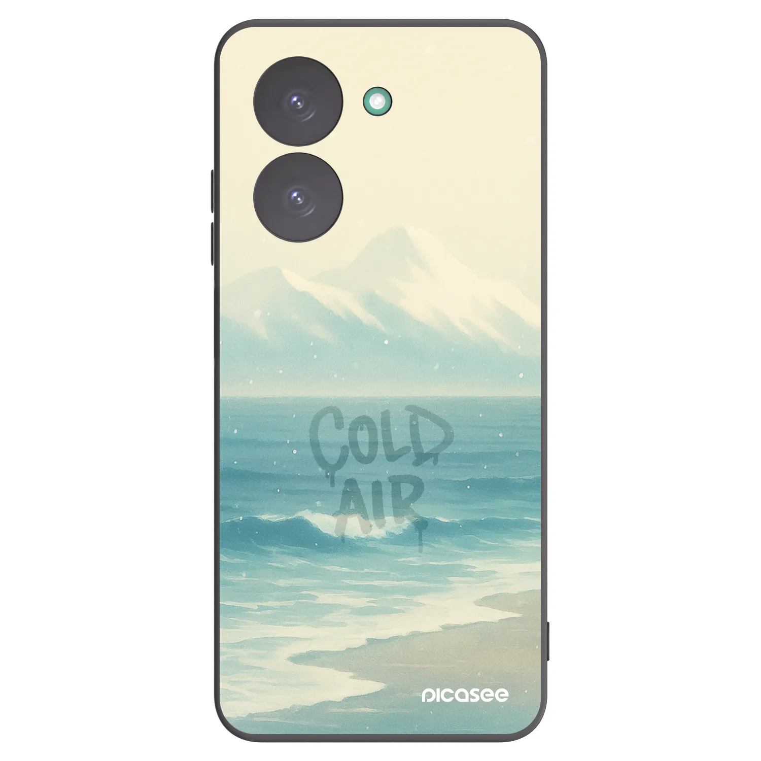 Picasee silikonový černý obal pro Xiaomi Redmi A5 - COLD AIR