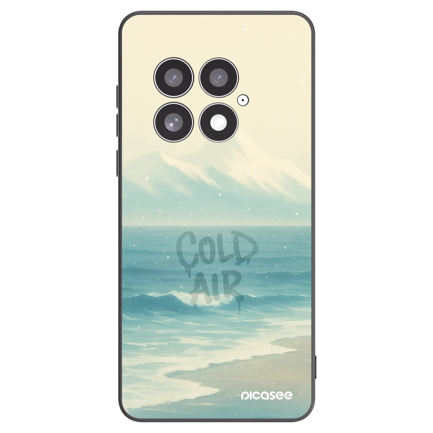 Picasee silikonový černý obal pro OnePlus 13 5G - COLD AIR