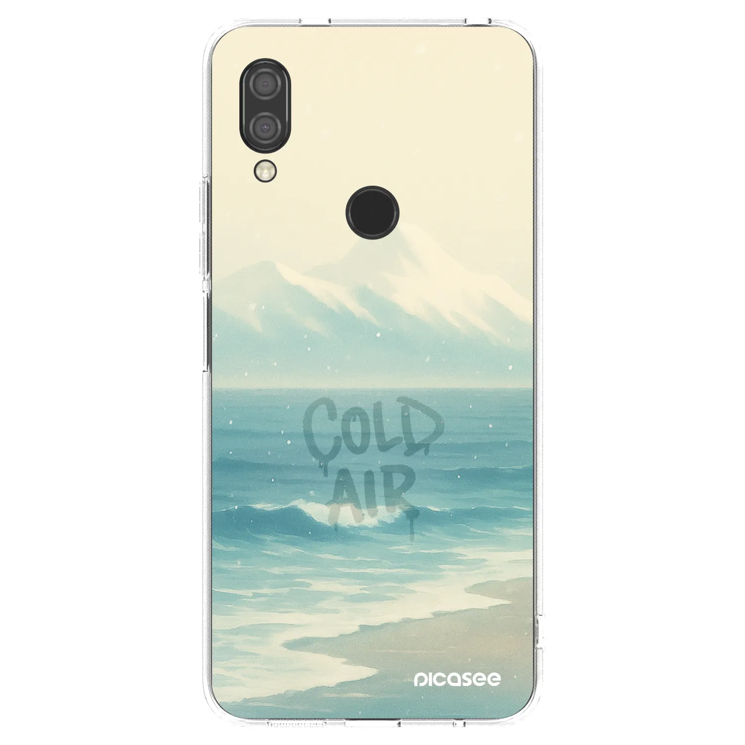 Picasee silikonový průhledný obal pro Xiaomi Redmi 7 - COLD AIR