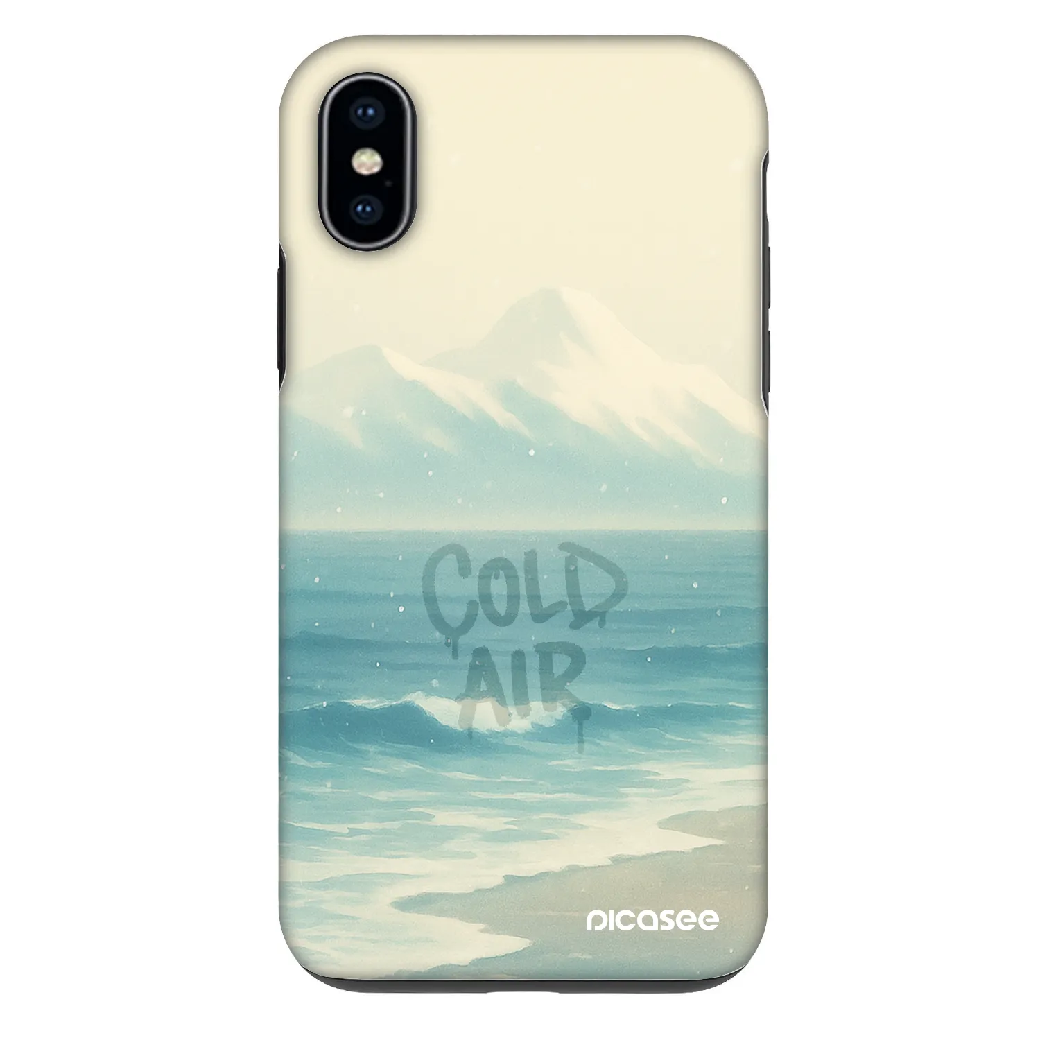 Picasee Fashion Case pro Apple iPhone X/XS - COLD AIR