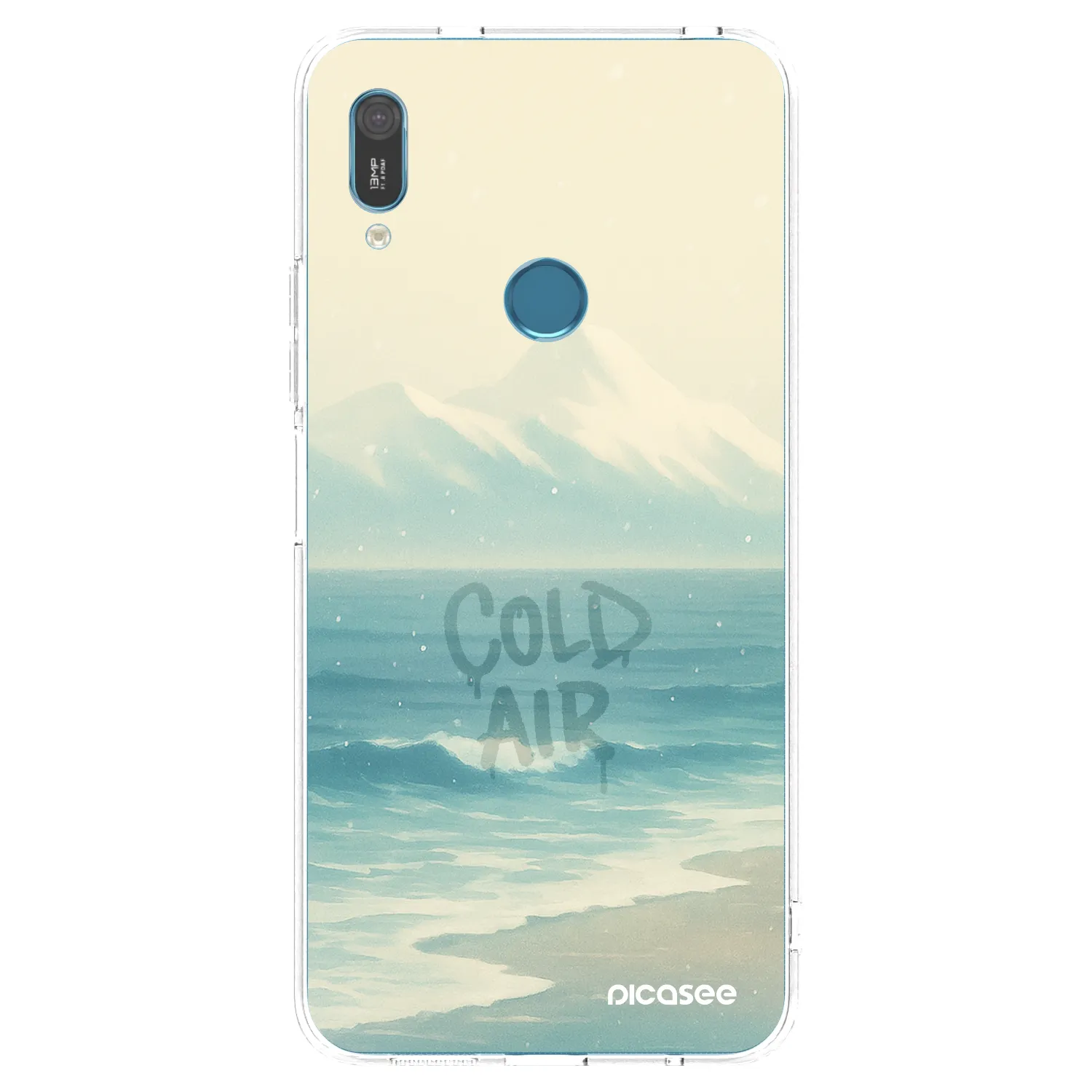 Picasee silikonový průhledný obal pro Huawei Y6 2019 - COLD AIR