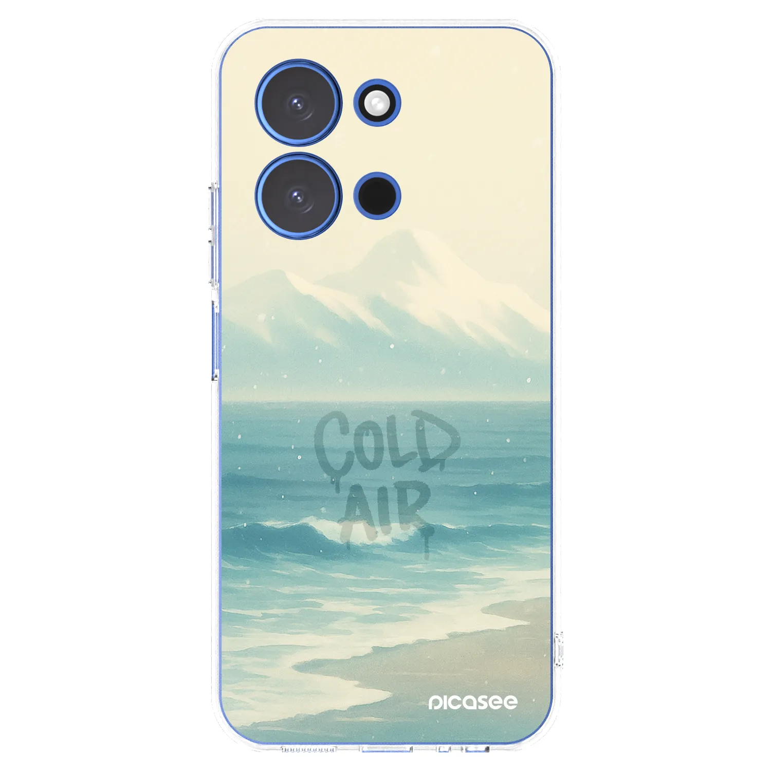 Picasee silikonový průhledný obal pro Xiaomi Redmi 15C 4G - COLD AIR