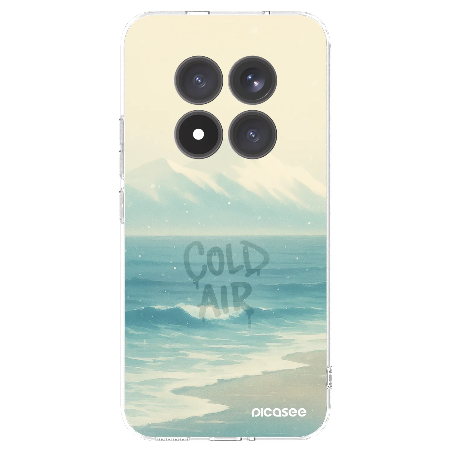 Picasee silikonový průhledný obal pro Xiaomi Redmi Note 15 Pro+ - COLD AIR