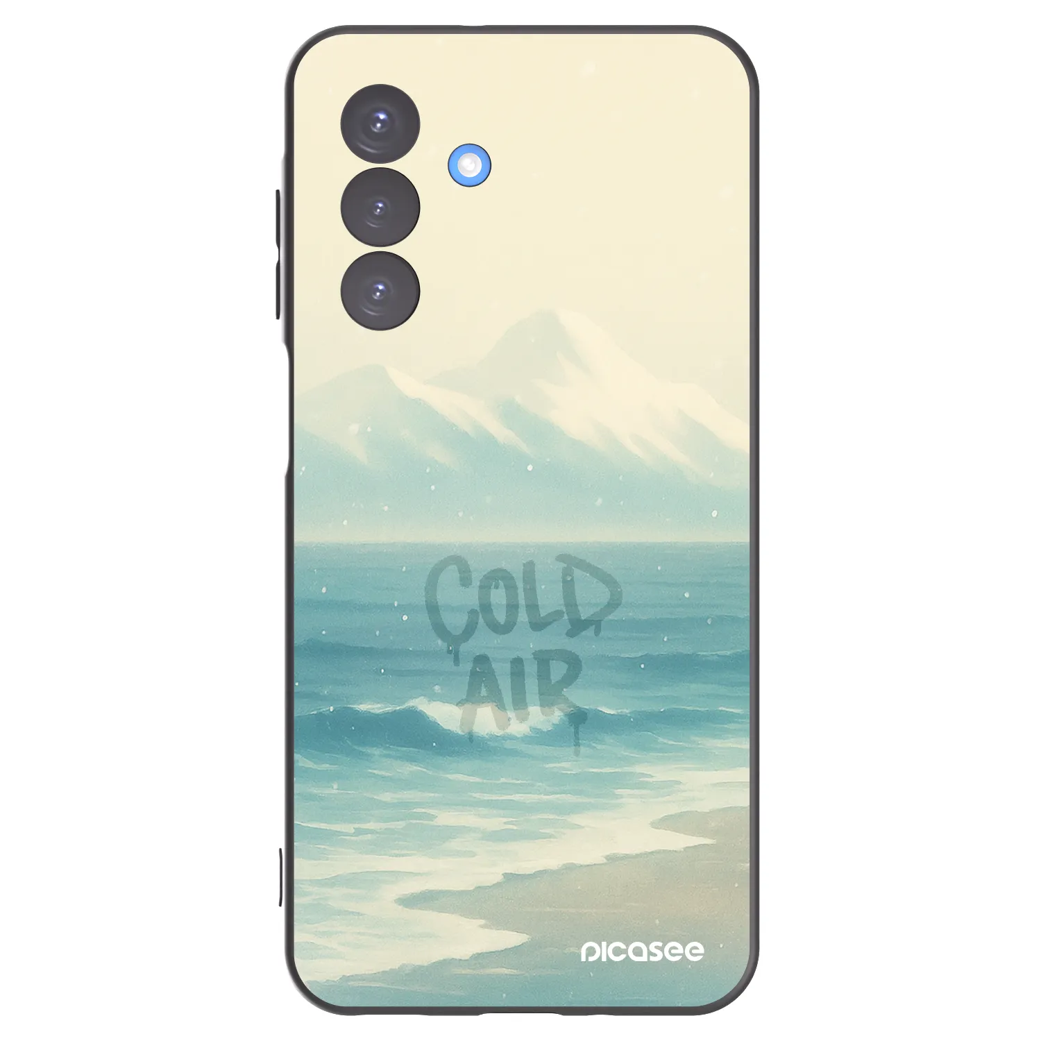 Picasee silikonový černý obal pro Samsung Galaxy A17 5G - COLD AIR