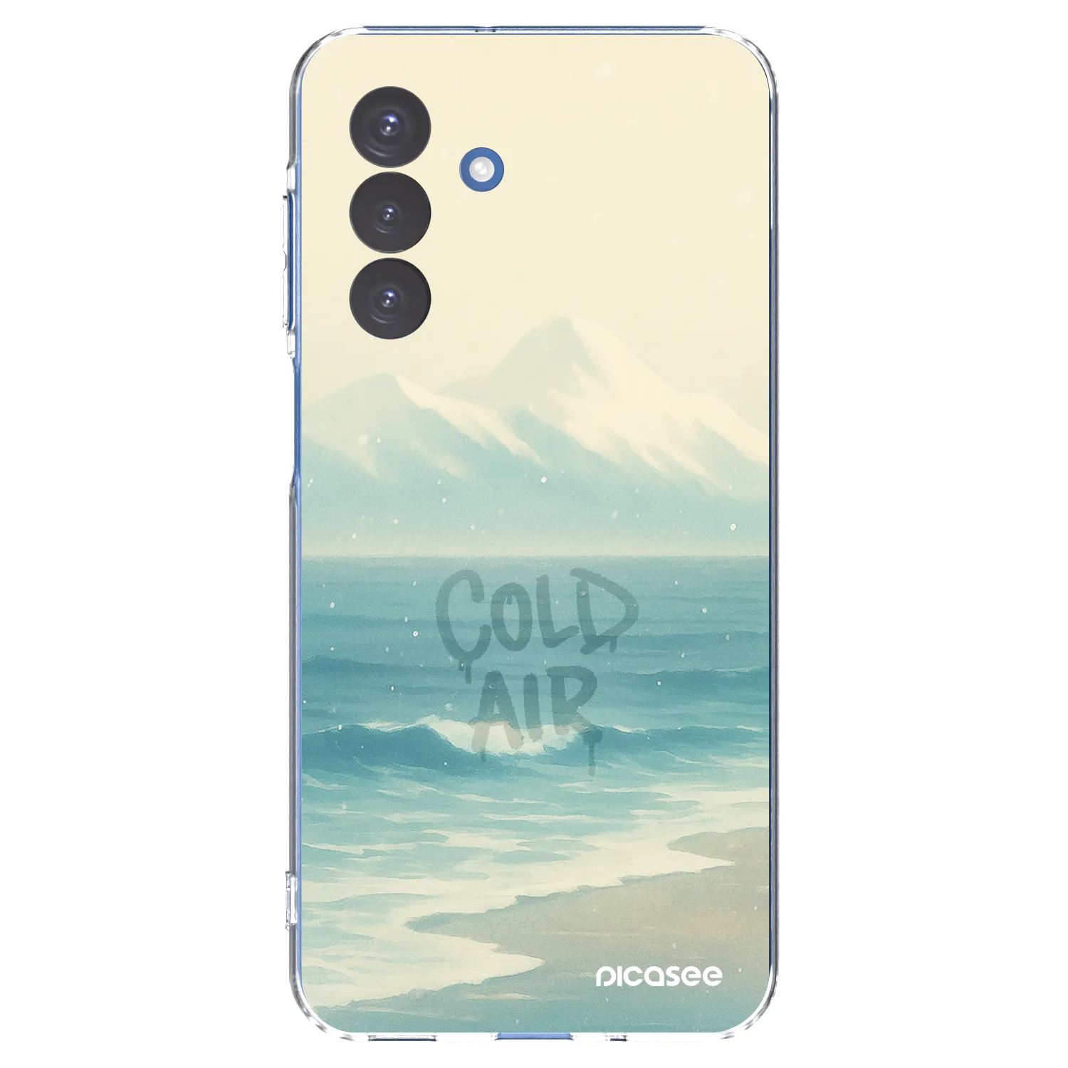 Picasee silikonový průhledný obal pro Samsung Galaxy A17 5G - COLD AIR