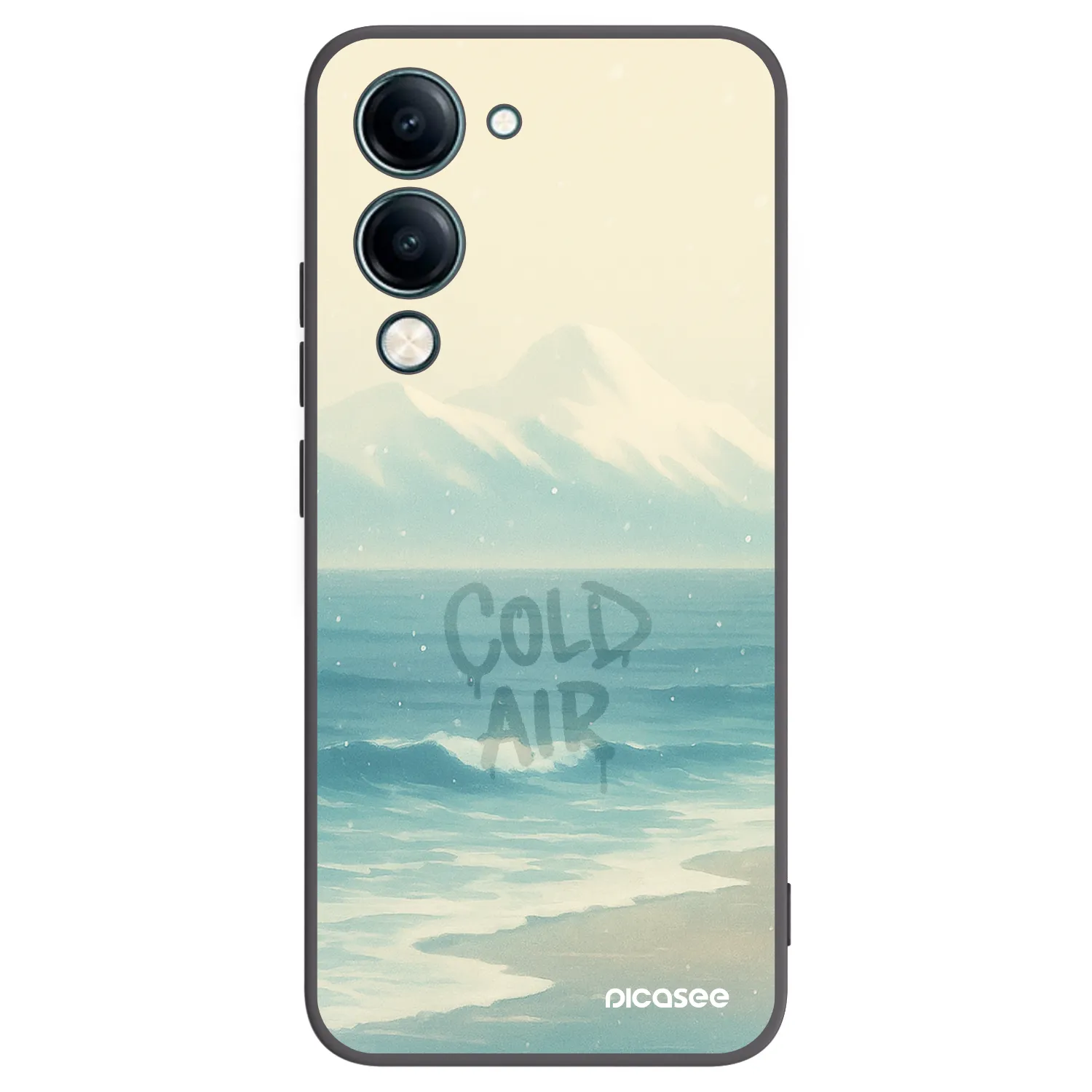 Picasee silikonový černý obal pro Vivo Y29s 5G - COLD AIR