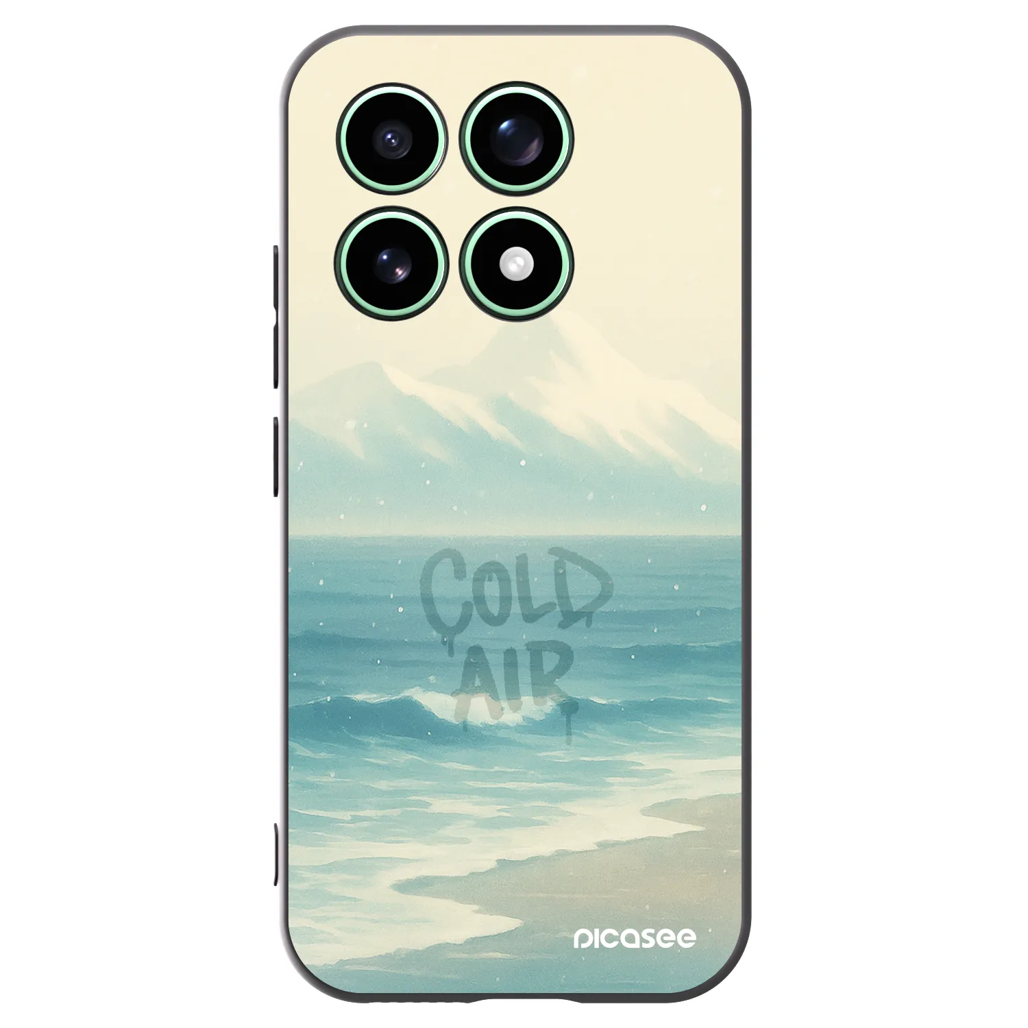 Picasee silikonový černý obal pro Xiaomi 17 - COLD AIR