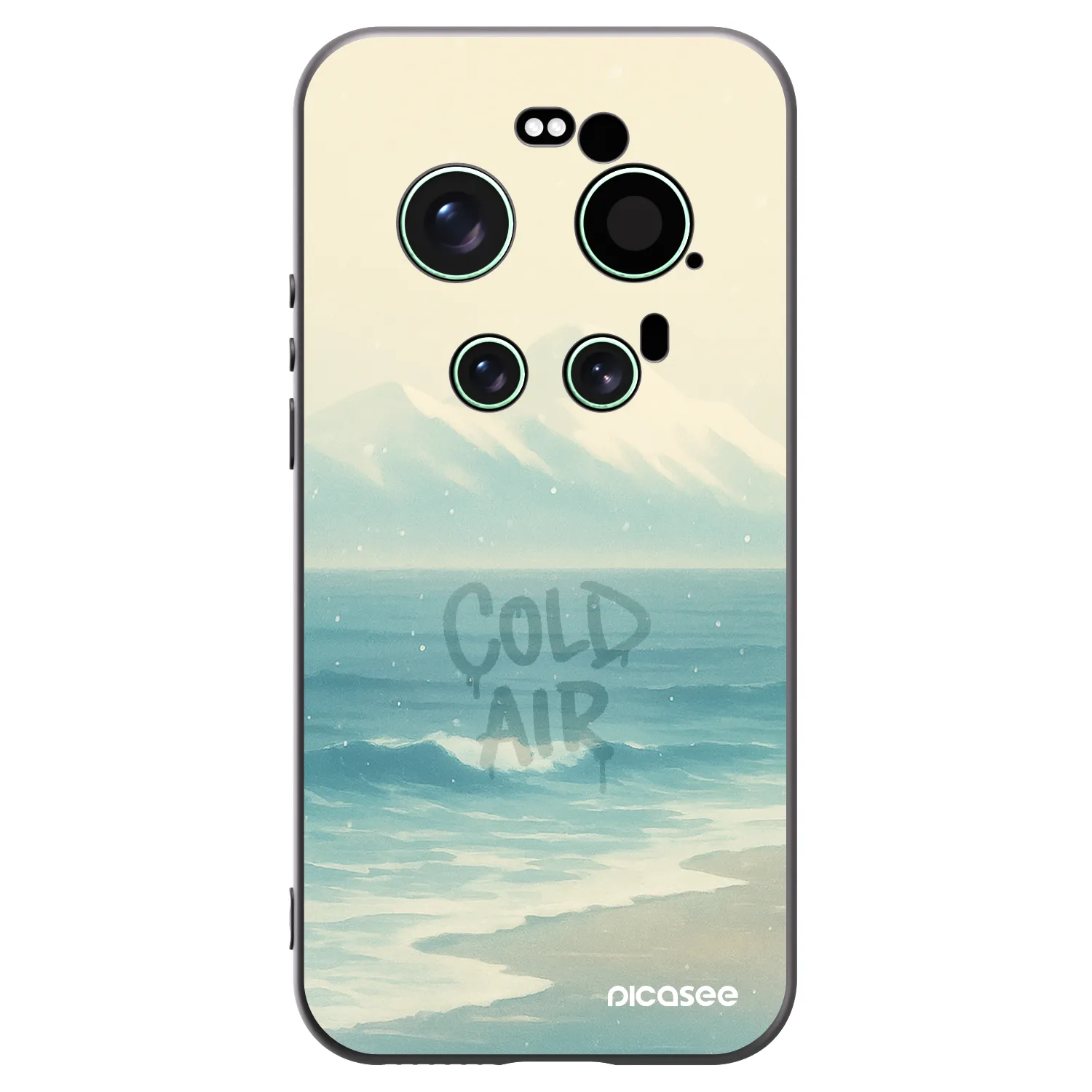 Picasee silikonový černý obal pro Xiaomi 17 Ultra - COLD AIR