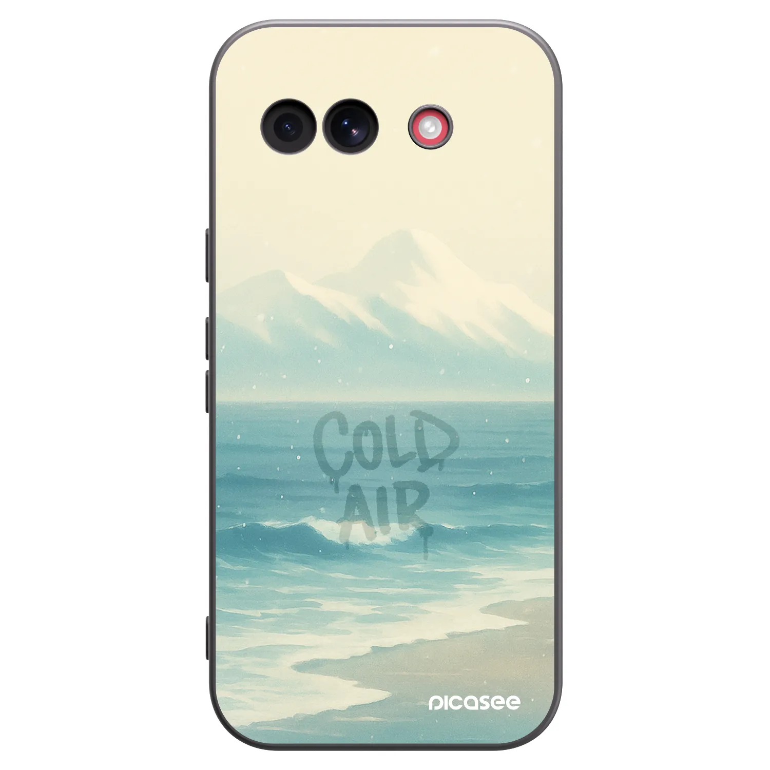 Picasee silikonový černý obal pro Google Pixel 10a - COLD AIR