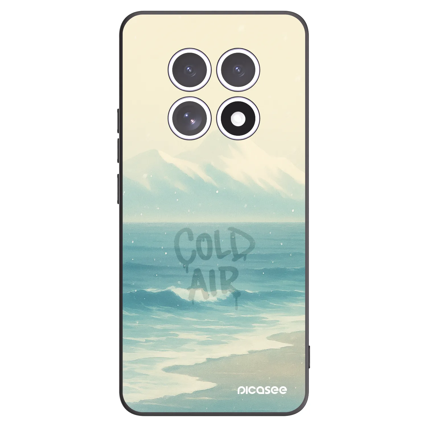 Picasee silikonový černý obal pro Xiaomi Redmi Note 15 5G - COLD AIR