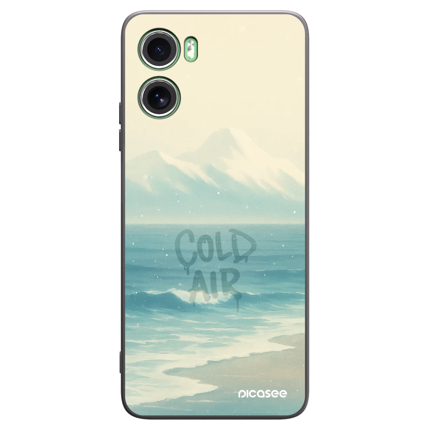 Picasee silikonový černý obal pro Motorola Moto G06 - COLD AIR