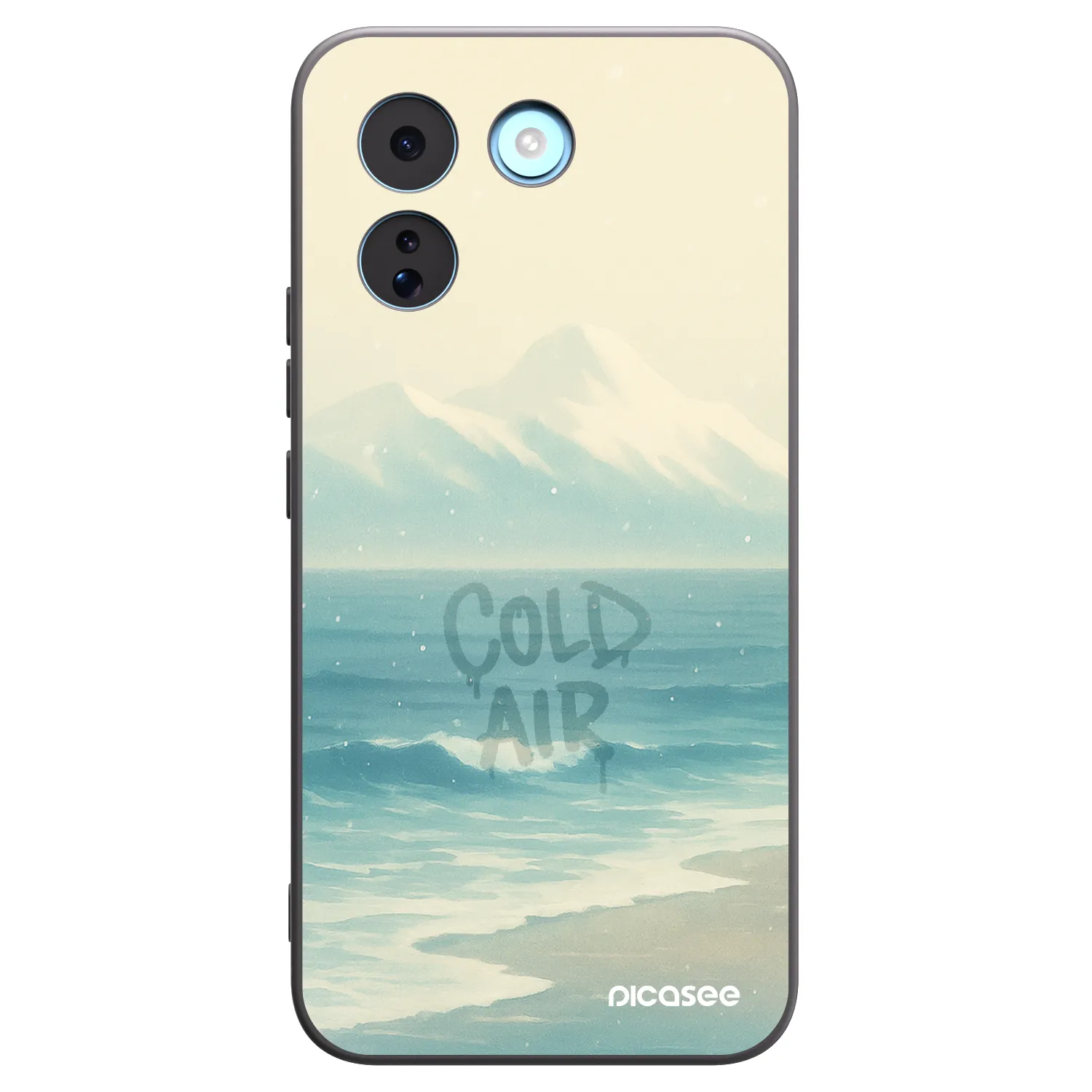 Picasee silikonový černý obal pro Xiaomi Redmi Note 17 Pro MAX 5G - COLD AIR