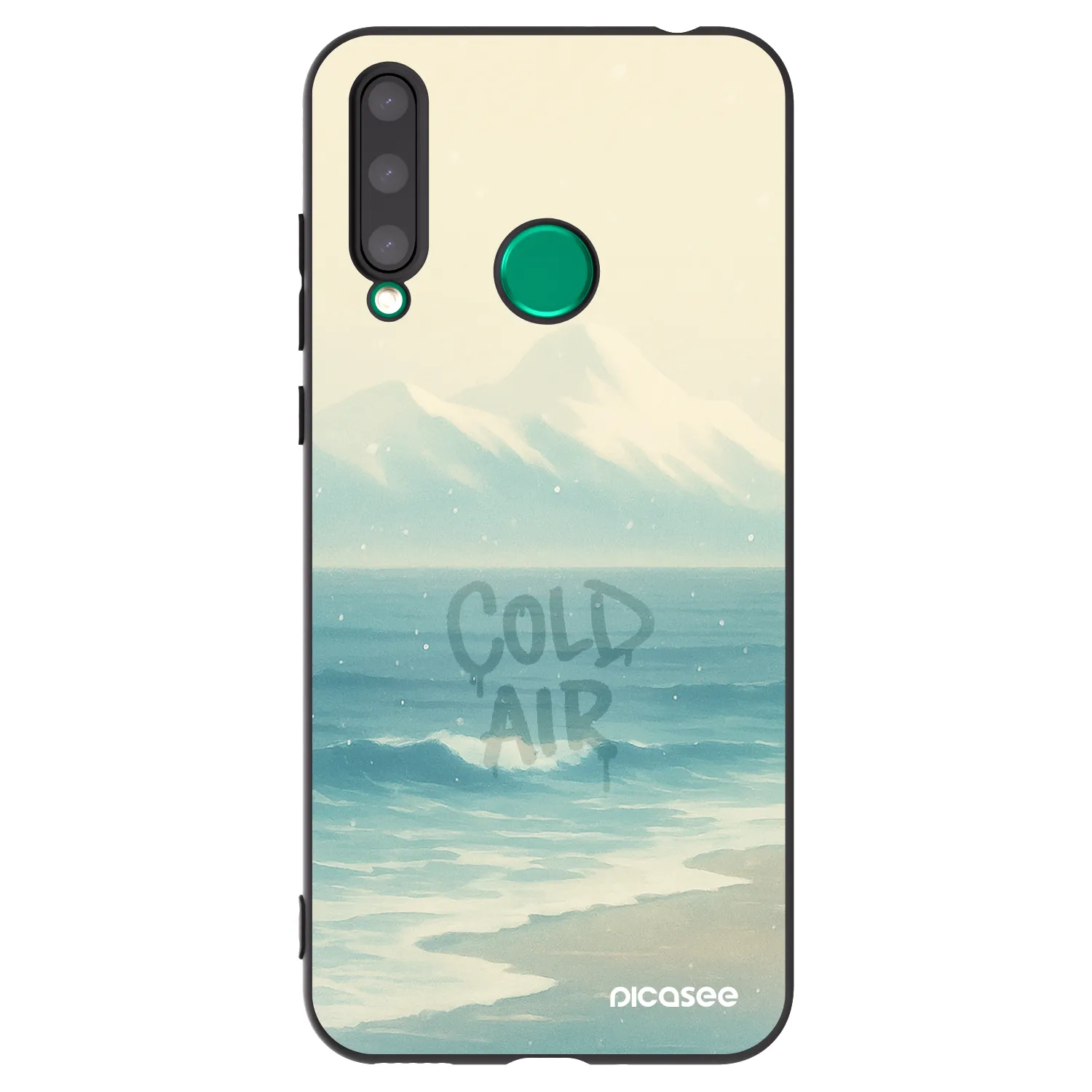 Picasee silikonový černý obal pro Honor 20 Lite - COLD AIR