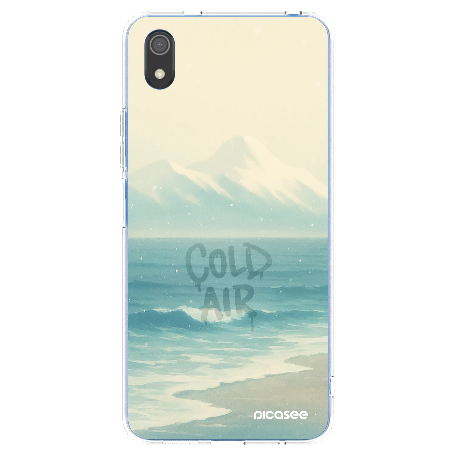 Picasee silikonový průhledný obal pro Xiaomi Redmi 7A - COLD AIR
