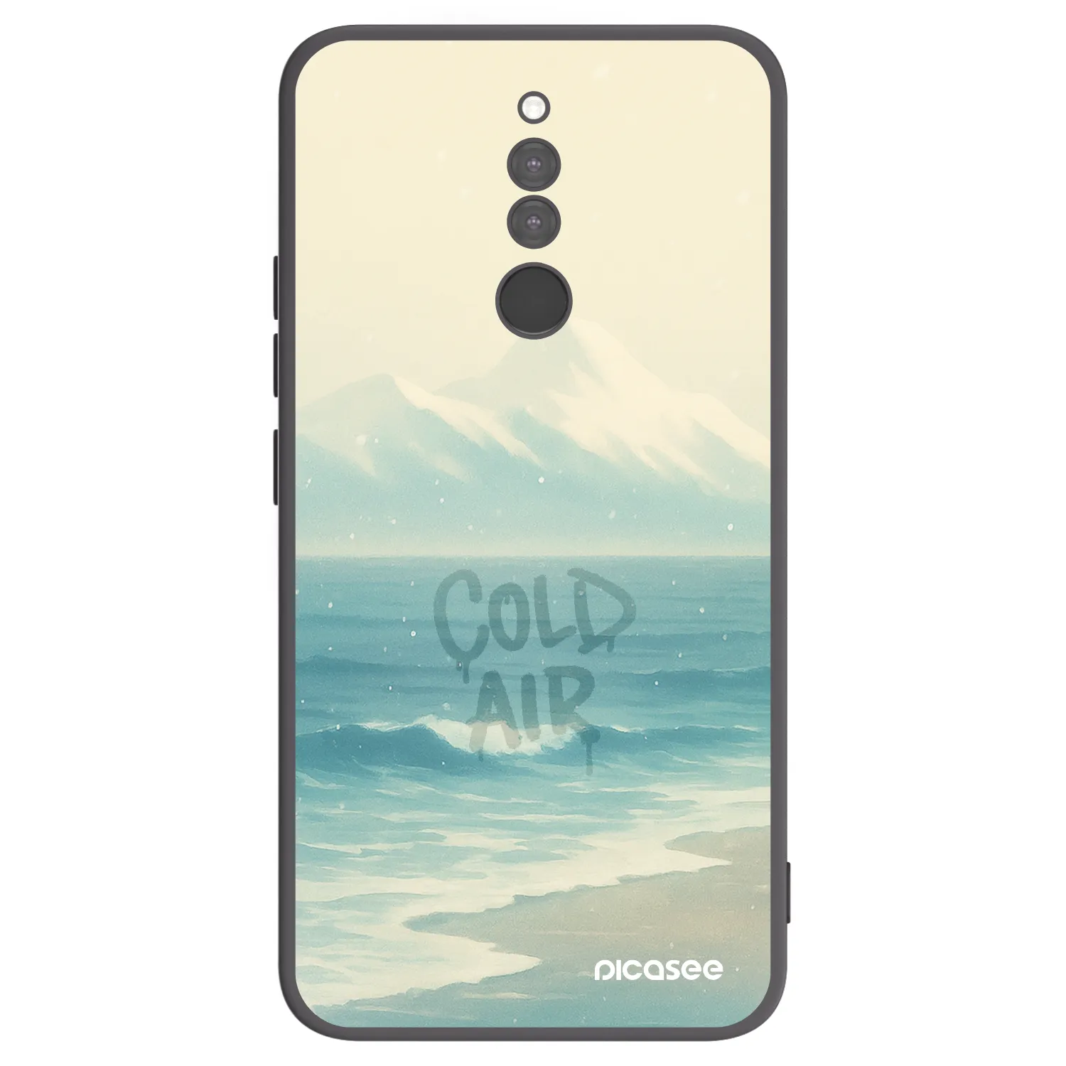 Picasee silikonový černý obal pro Xiaomi Redmi 8 - COLD AIR
