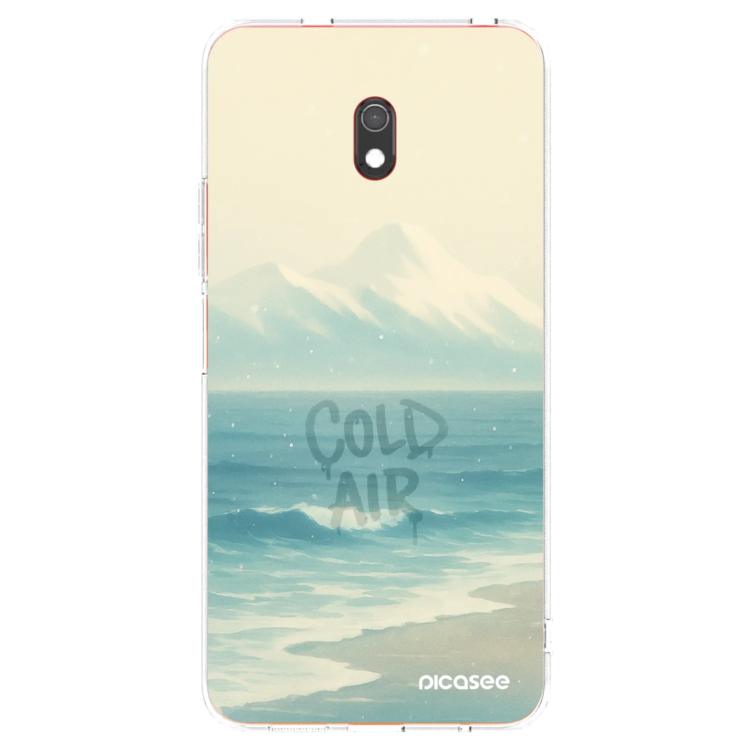 Picasee silikonový průhledný obal pro Xiaomi Redmi 8A - COLD AIR