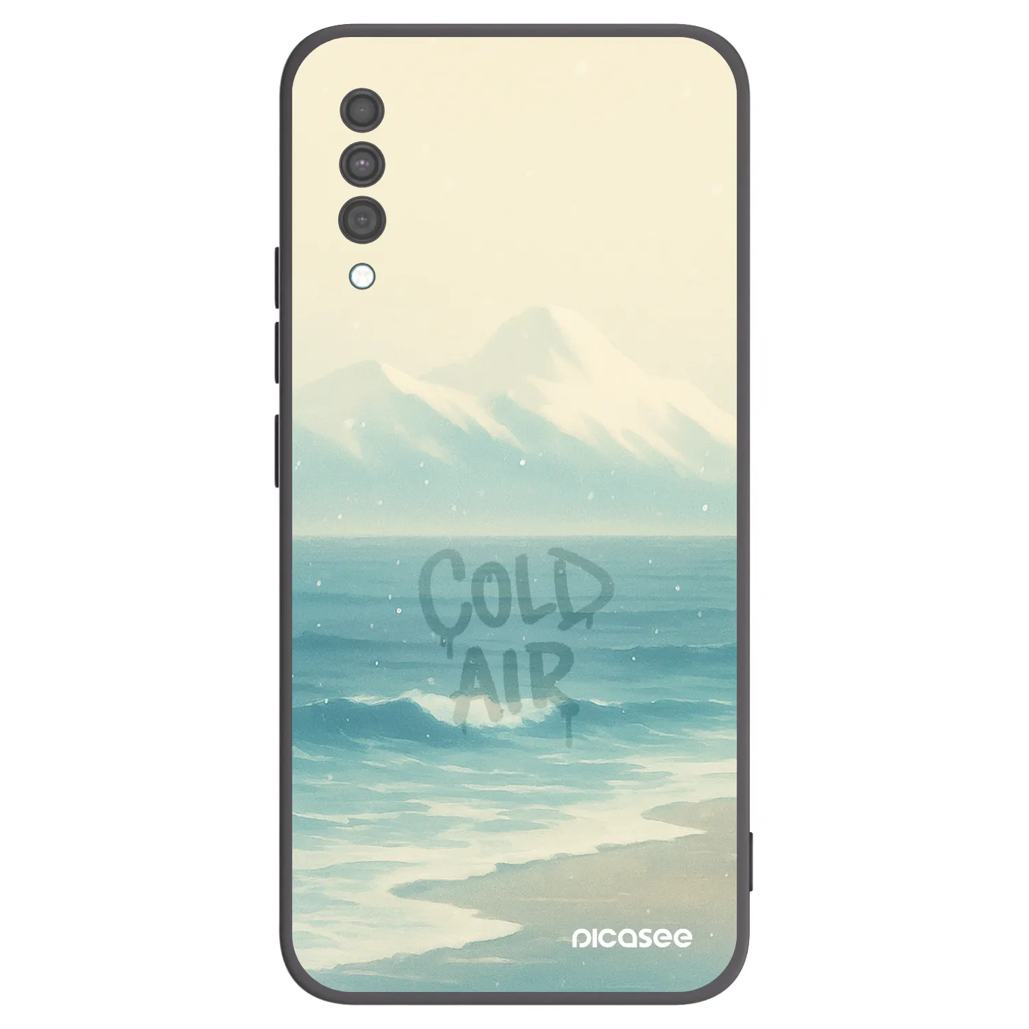 Picasee silikonový černý obal pro Samsung Galaxy A30s A307F - COLD AIR
