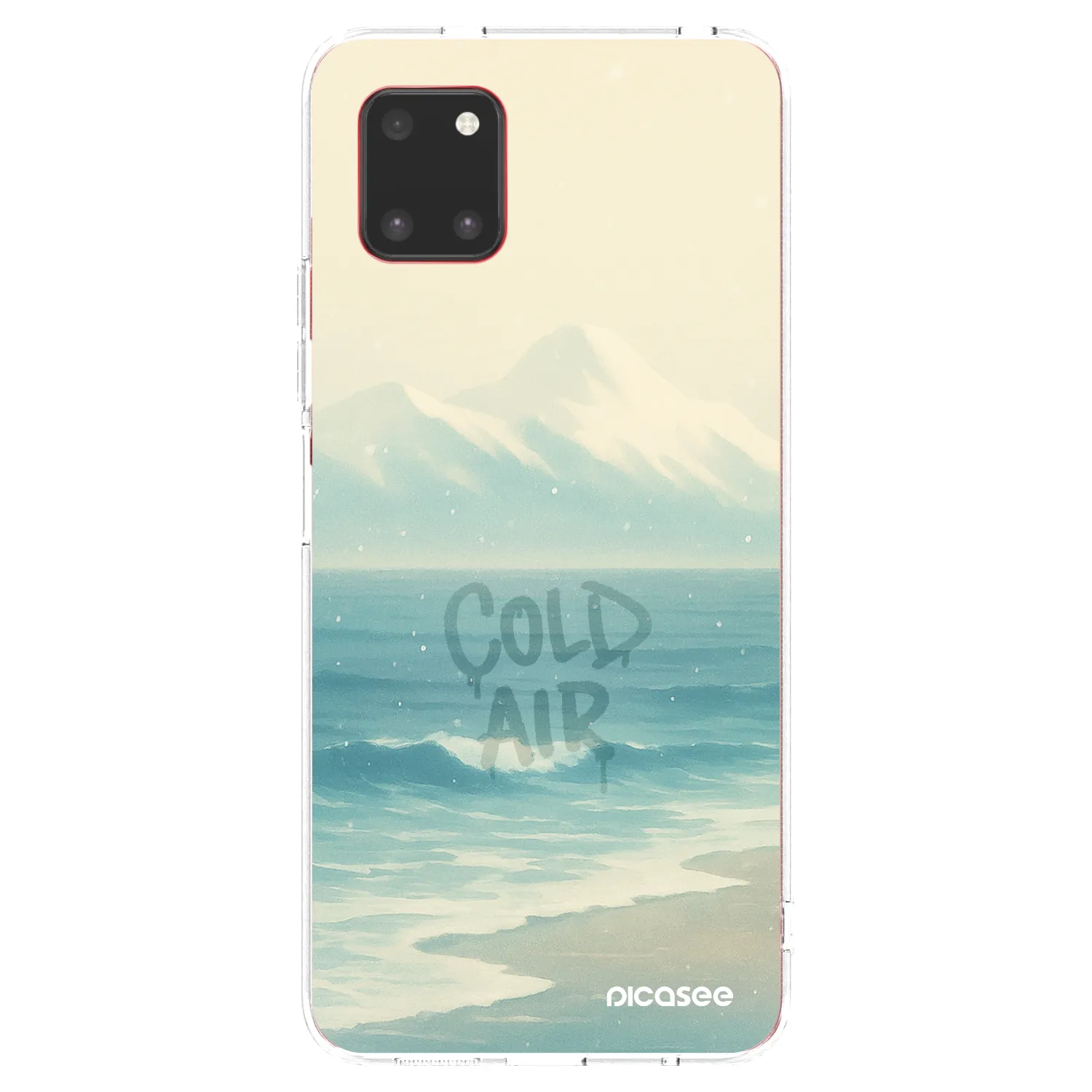 Picasee silikonový průhledný obal pro Samsung Galaxy Note 10 Lite N770F - COLD AIR