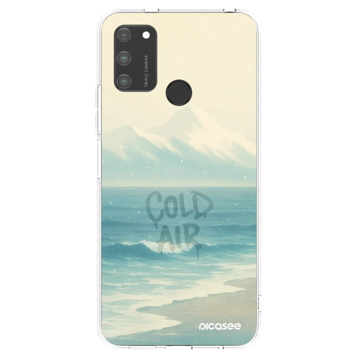 Picasee silikonový průhledný obal pro Honor 9A - COLD AIR