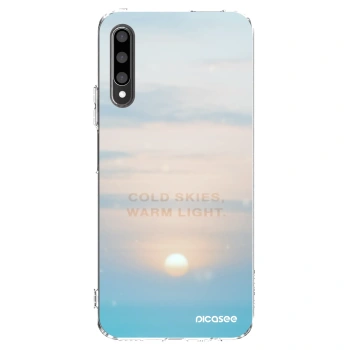Picasee silikonový průhledný obal pro Honor 9X Pro - COLD SKIES