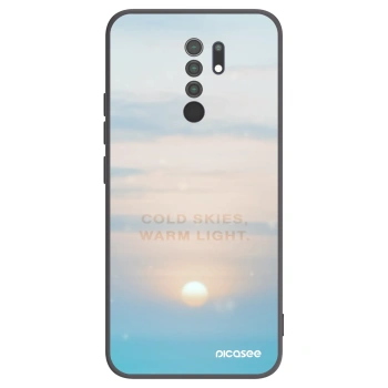 Picasee silikonový černý obal pro Xiaomi Redmi 9 - COLD SKIES