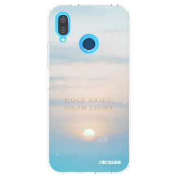 Picasee silikonový průhledný obal pro Huawei P20 Lite - COLD SKIES