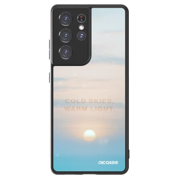 Picasee ULTIMATE CASE pro Samsung Galaxy S21 Ultra 5G G998B - COLD SKIES