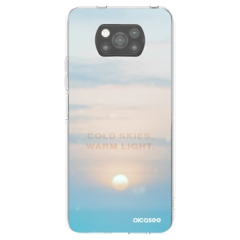 Picasee silikonový černý obal pro Xiaomi Poco X3 Pro - COLD SKIES